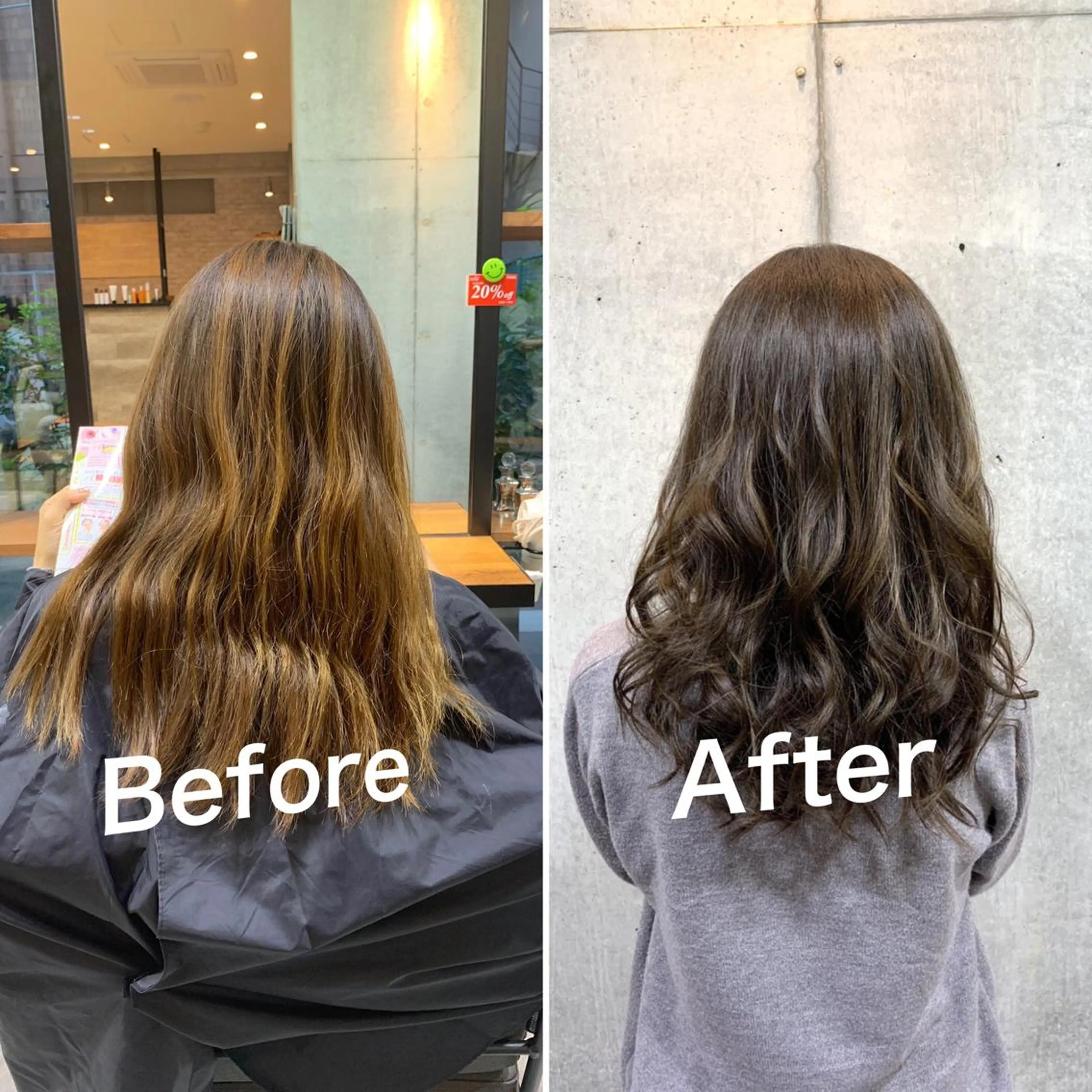 カラー カット トリートメント 佐瀬竜矢PRIMAL /portのヘアスタイル