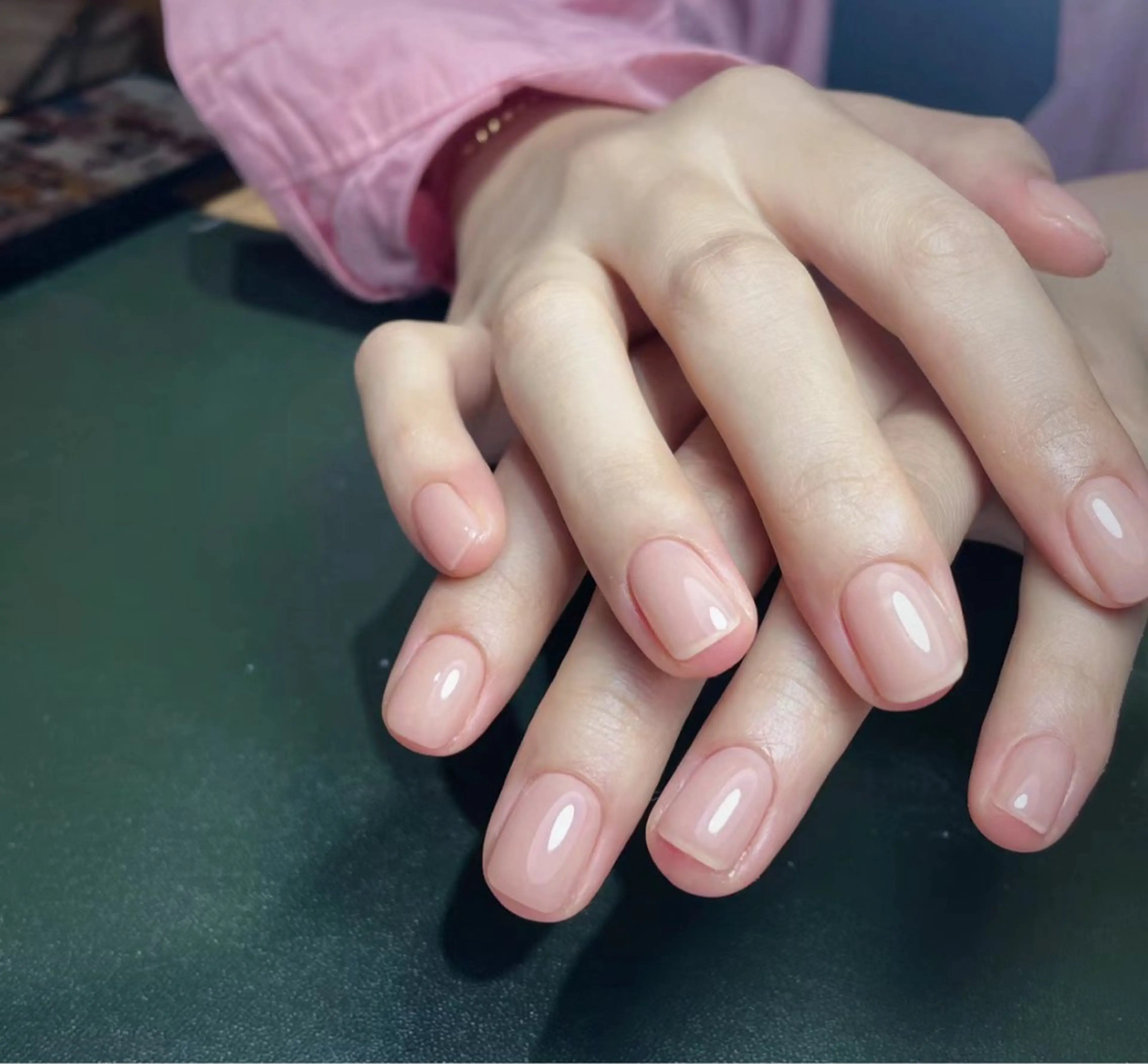 ネイル クリアネイル ジェルネイル 長出し専門店🎀 HARO💕Nailのネイルデザイン