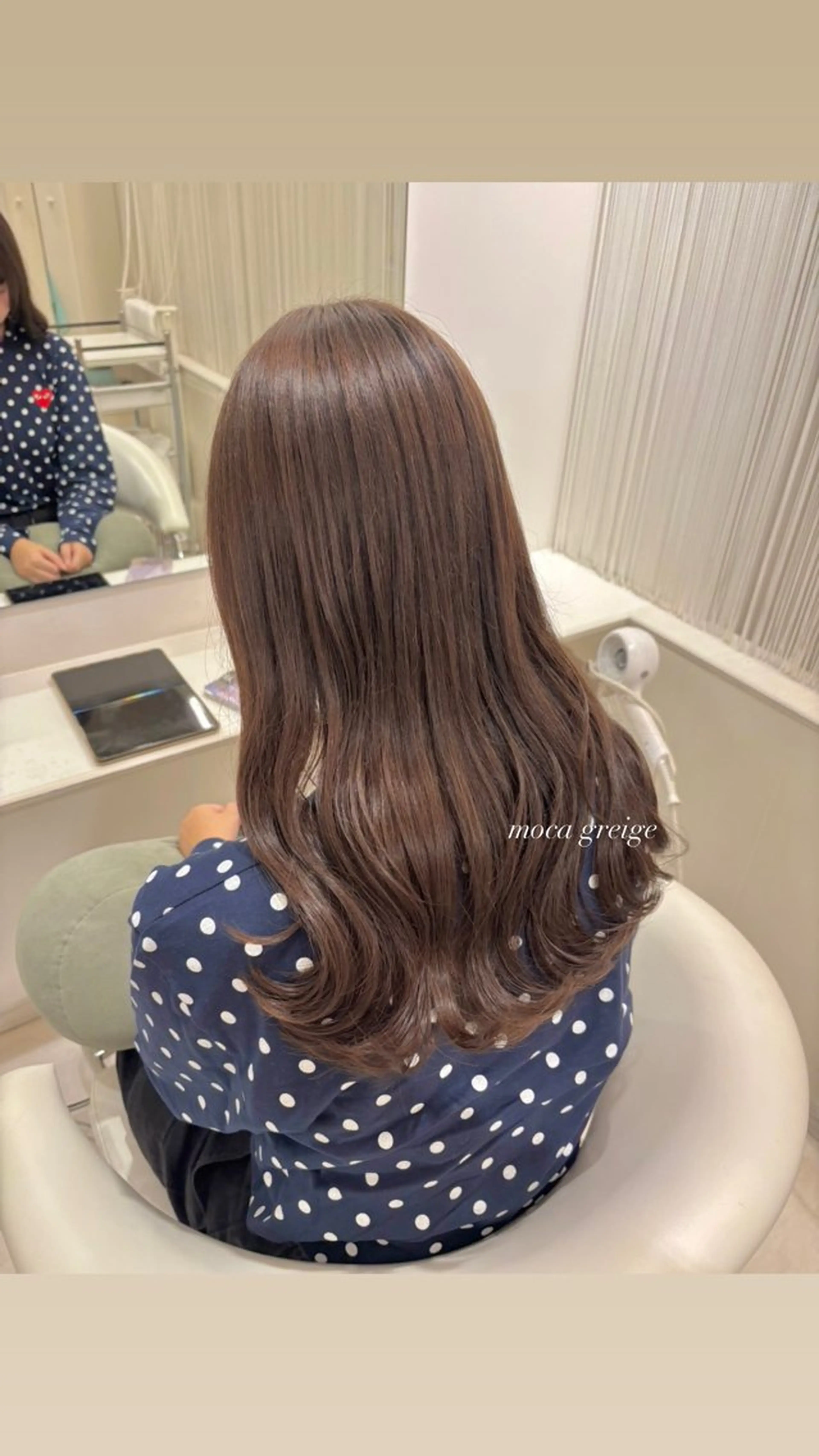 ロング ParveMix 宮﨑 梨里のヘアスタイル