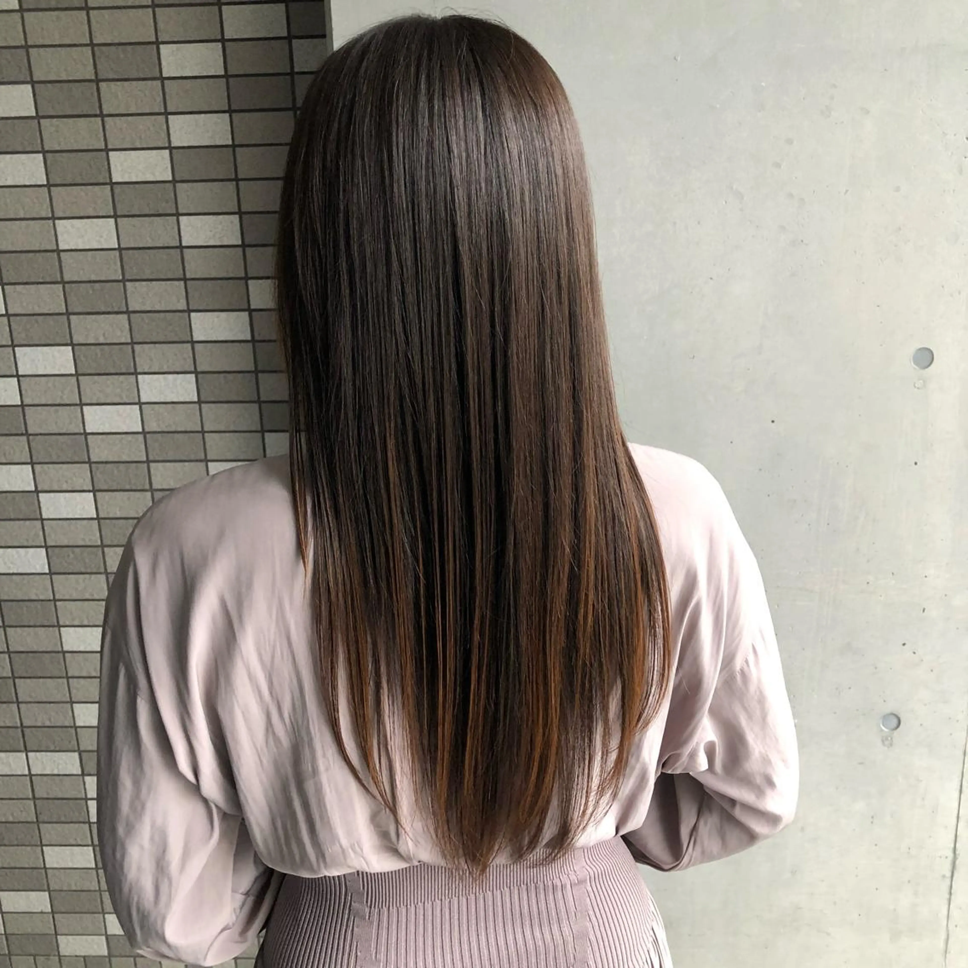 ロング トリートメント Glanz hair 坂牛匠のヘアスタイル