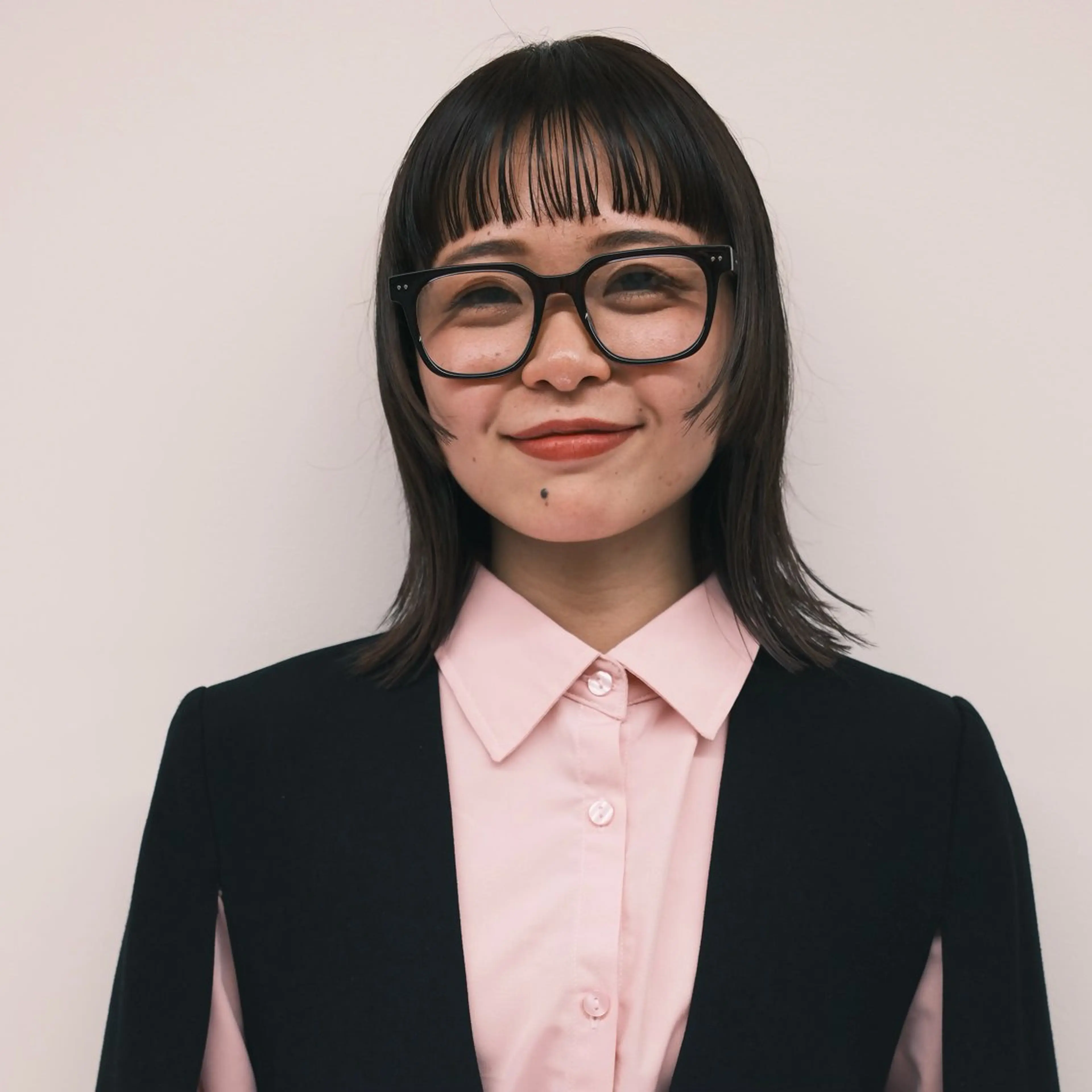 ミディアム カラー カット ヘアカラー パーマ/透明感カラー 元町🌱takutoのヘアスタイル