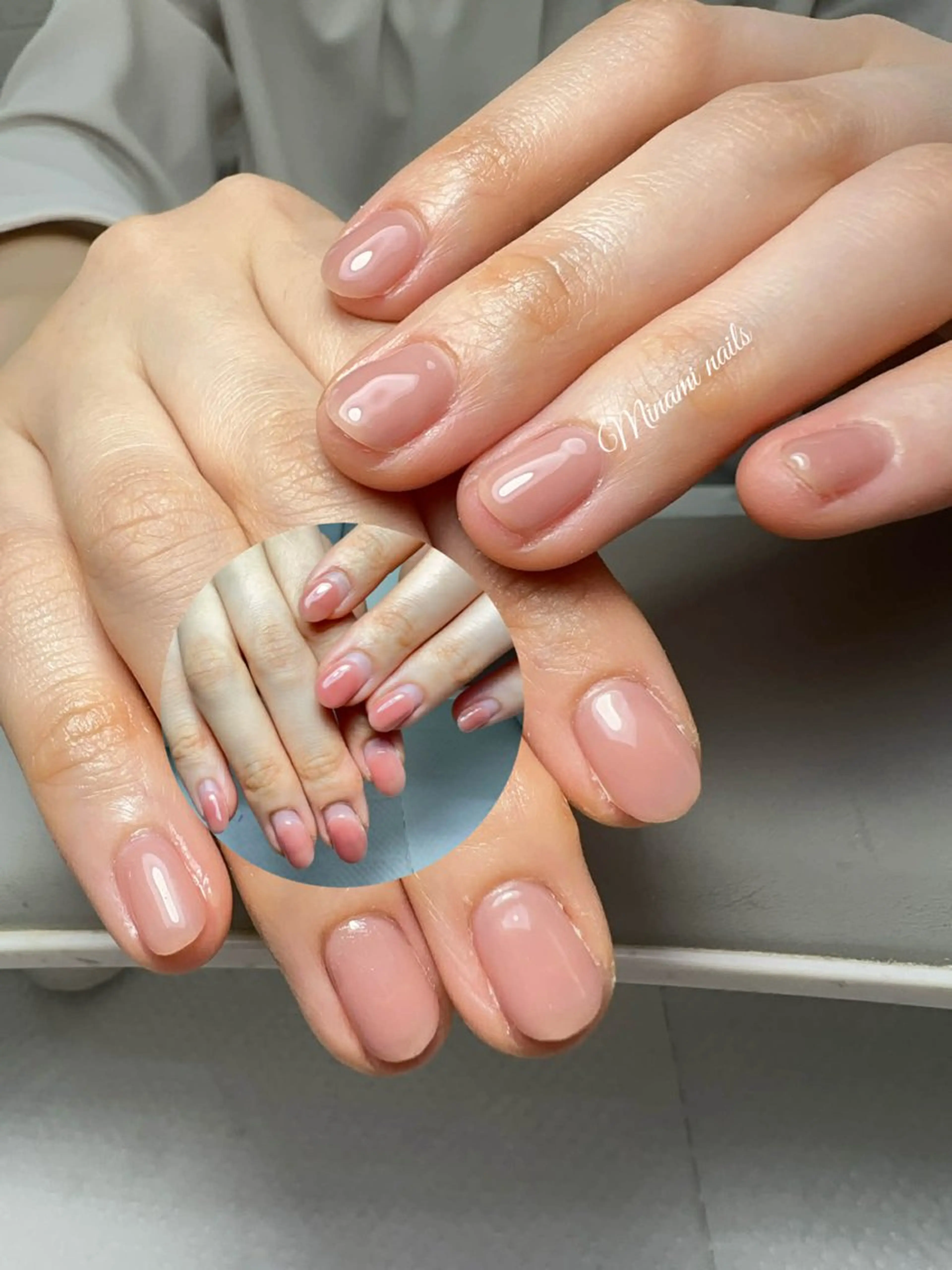 ネイル アートネイル オーロラネイル ガーリー キラキラネイル 韓国ネイル ハンドネイル Minami Nailsのネイルデザイン