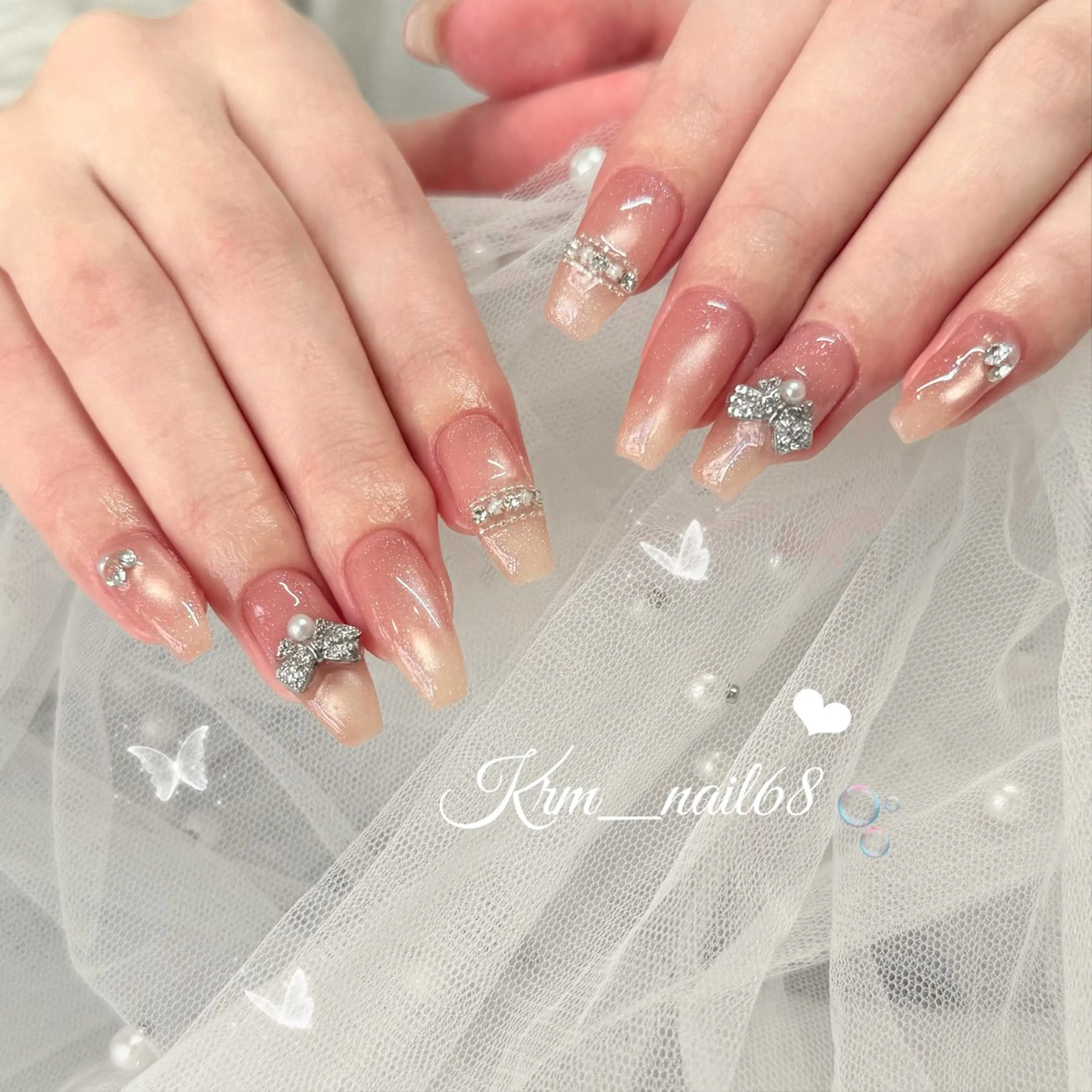 ネイル マグネットネイル ワンホンネイル ハンドネイル Karen 新宿のネイルデザイン