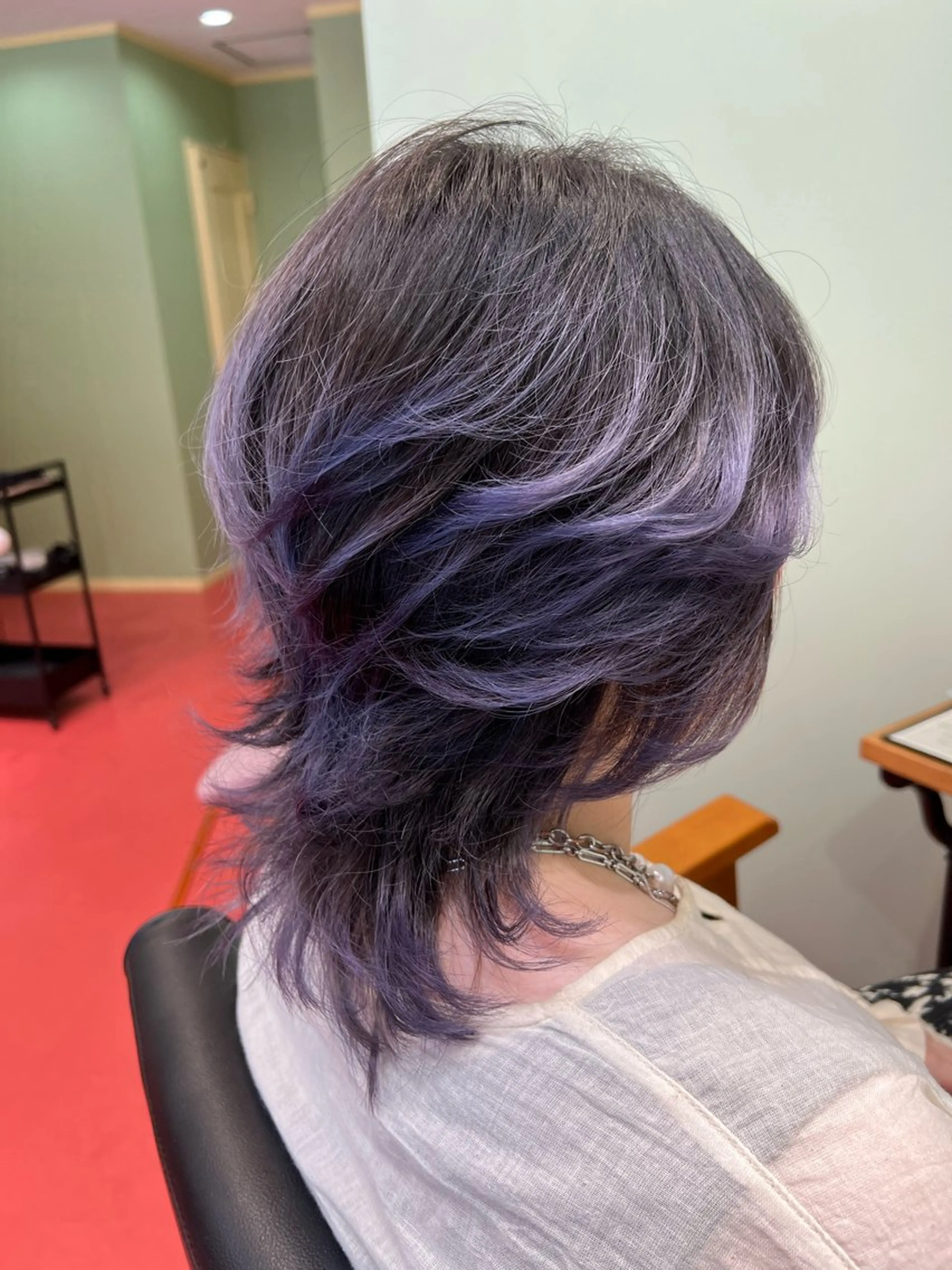 ショート カット ヘアカラー トリートメント 紙屋町ショート /ボブ　パーマ河内蓮のヘアスタイル