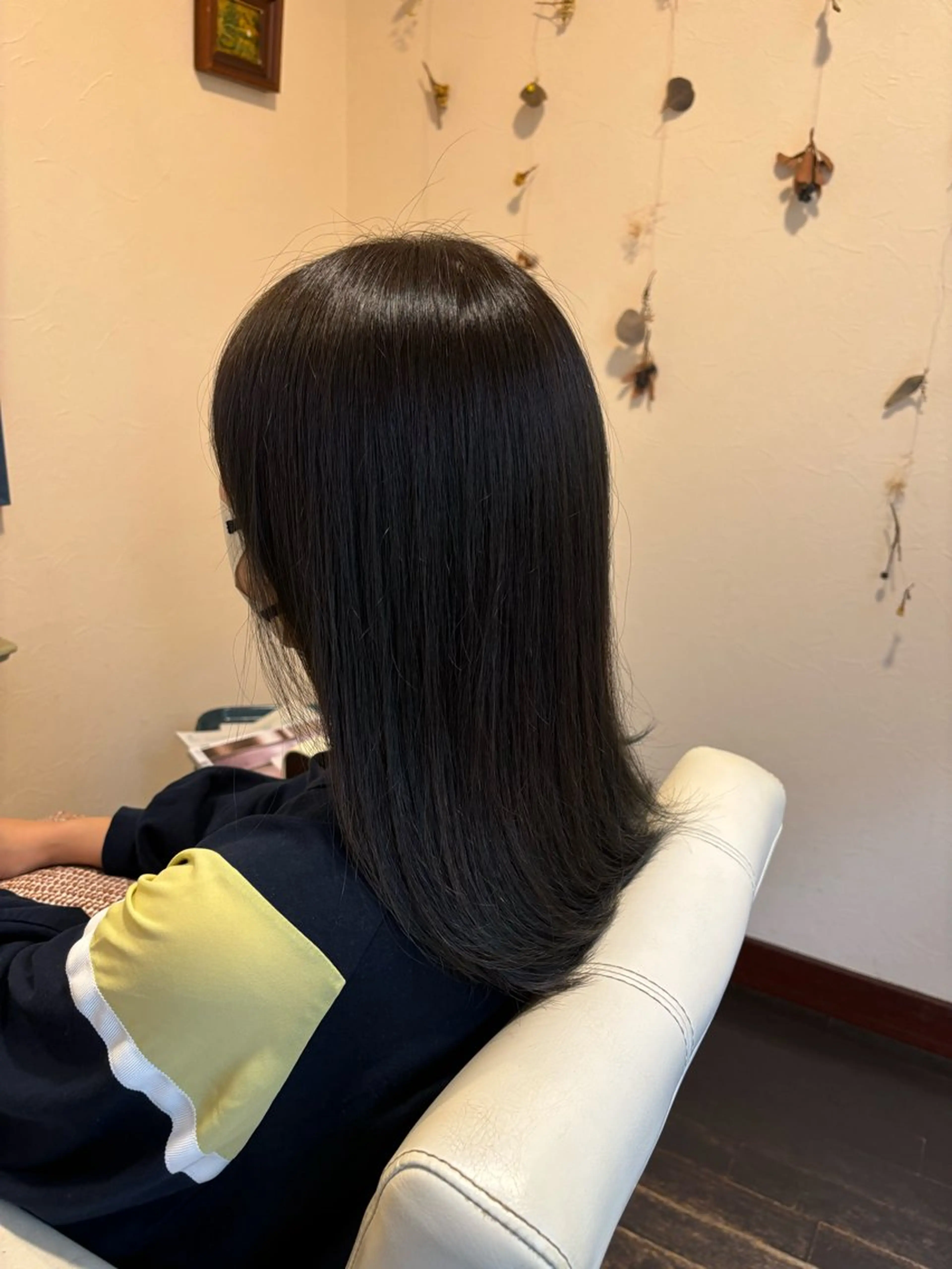 カラー 黒髪 アカリ😸🫶 カラーリスト🧡のヘアスタイル