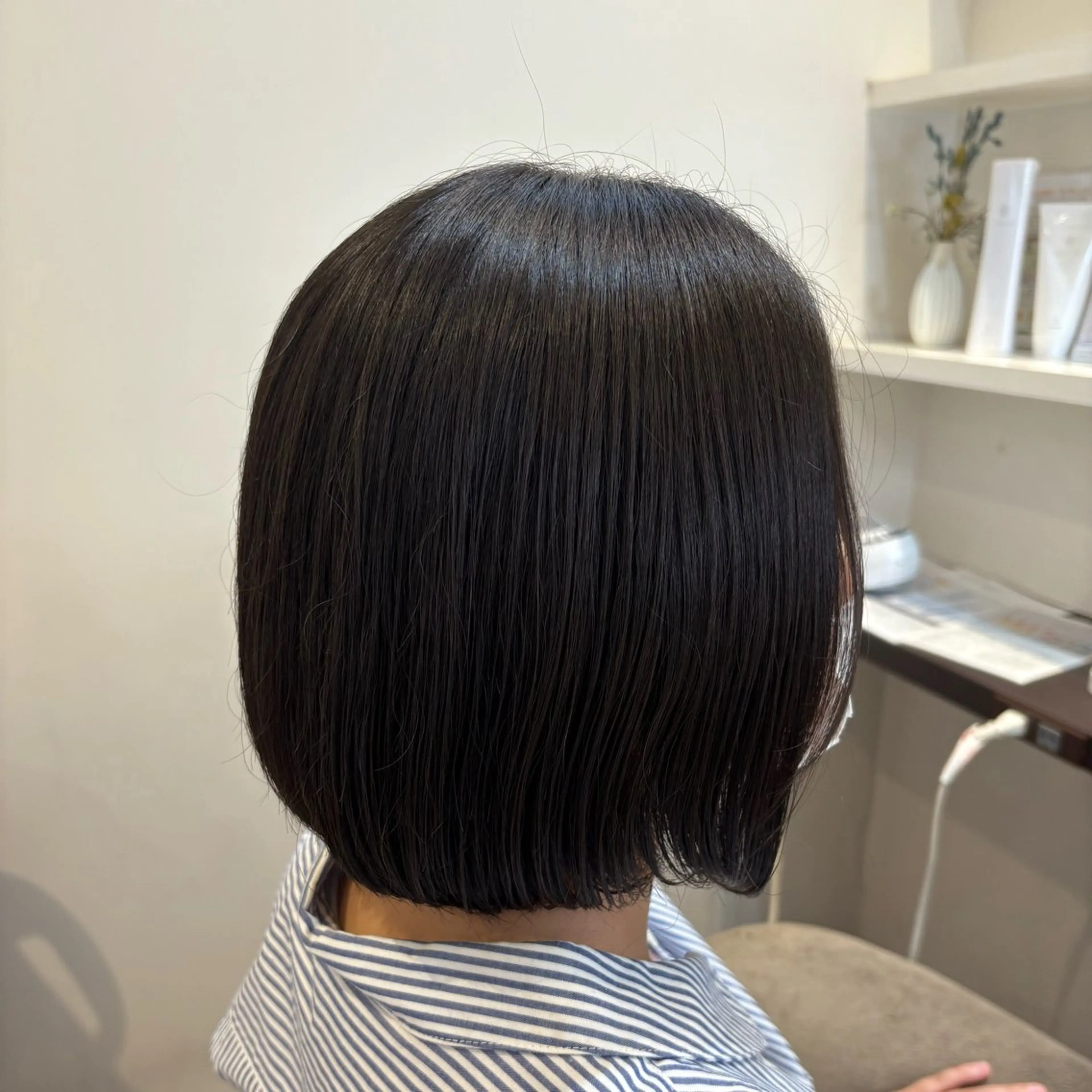 ショート ボブ カット 山下ちひろ／似合わせ カット／スパニストのヘアスタイル
