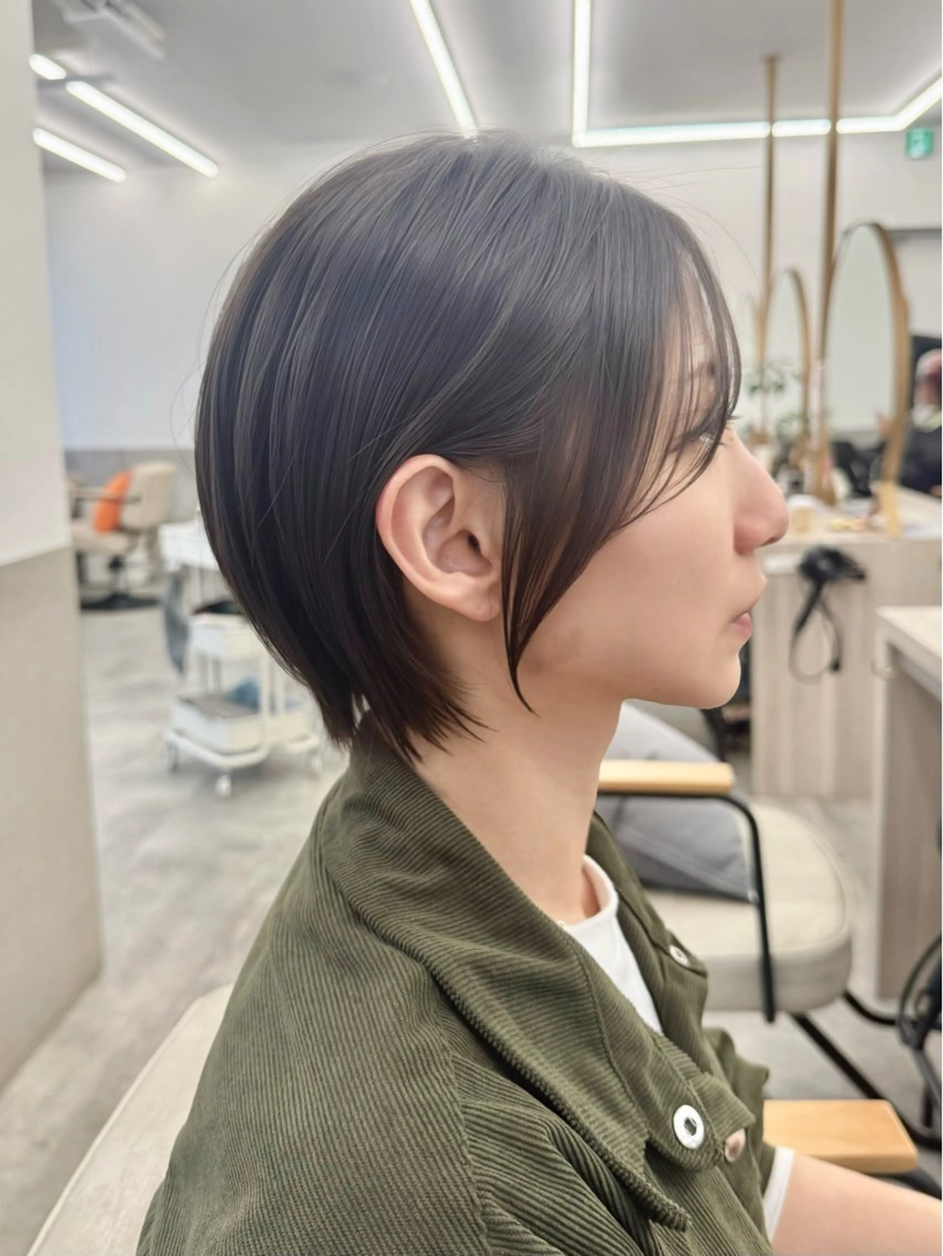 ショート ショート/ 似合わせカットモカのヘアスタイル