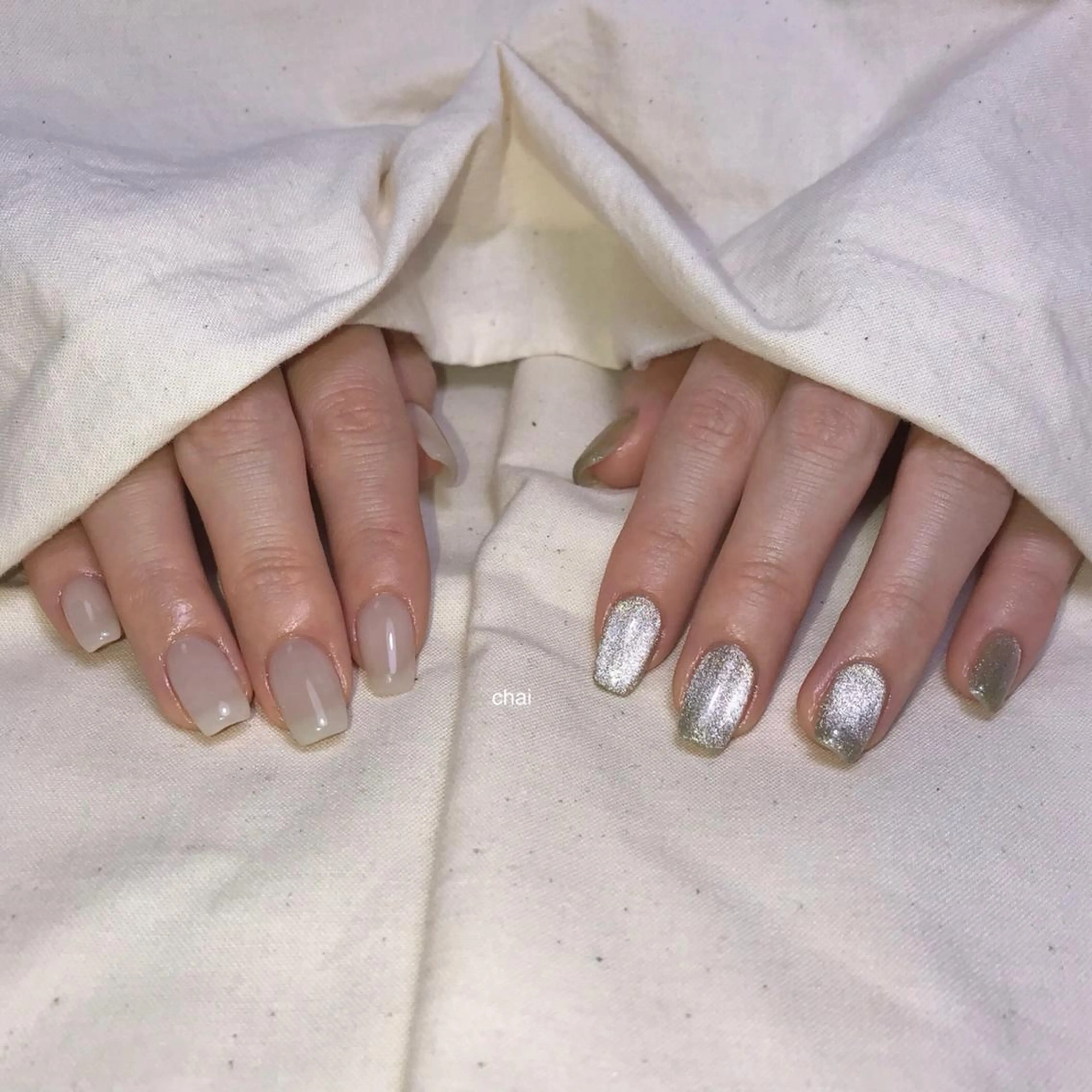 ネイル マグネットネイル ハンドネイル 💅chainail _aiのネイルデザイン