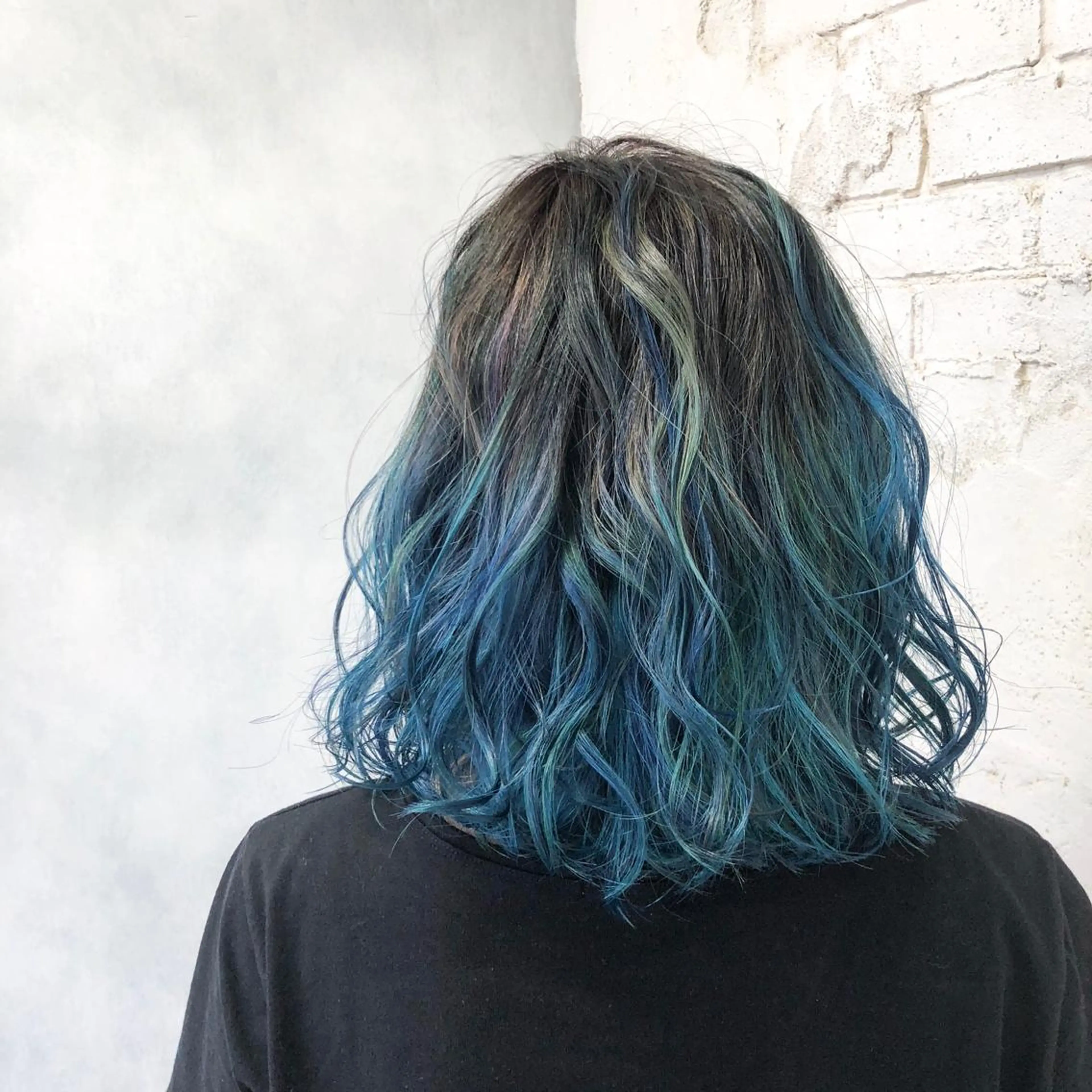 ミディアム カラー バレイヤージュ ブリーチ ケアブリーチ ダブルカラー ハイライトカラー ヘアカラー トリートメント welring hair salonのヘアスタイル