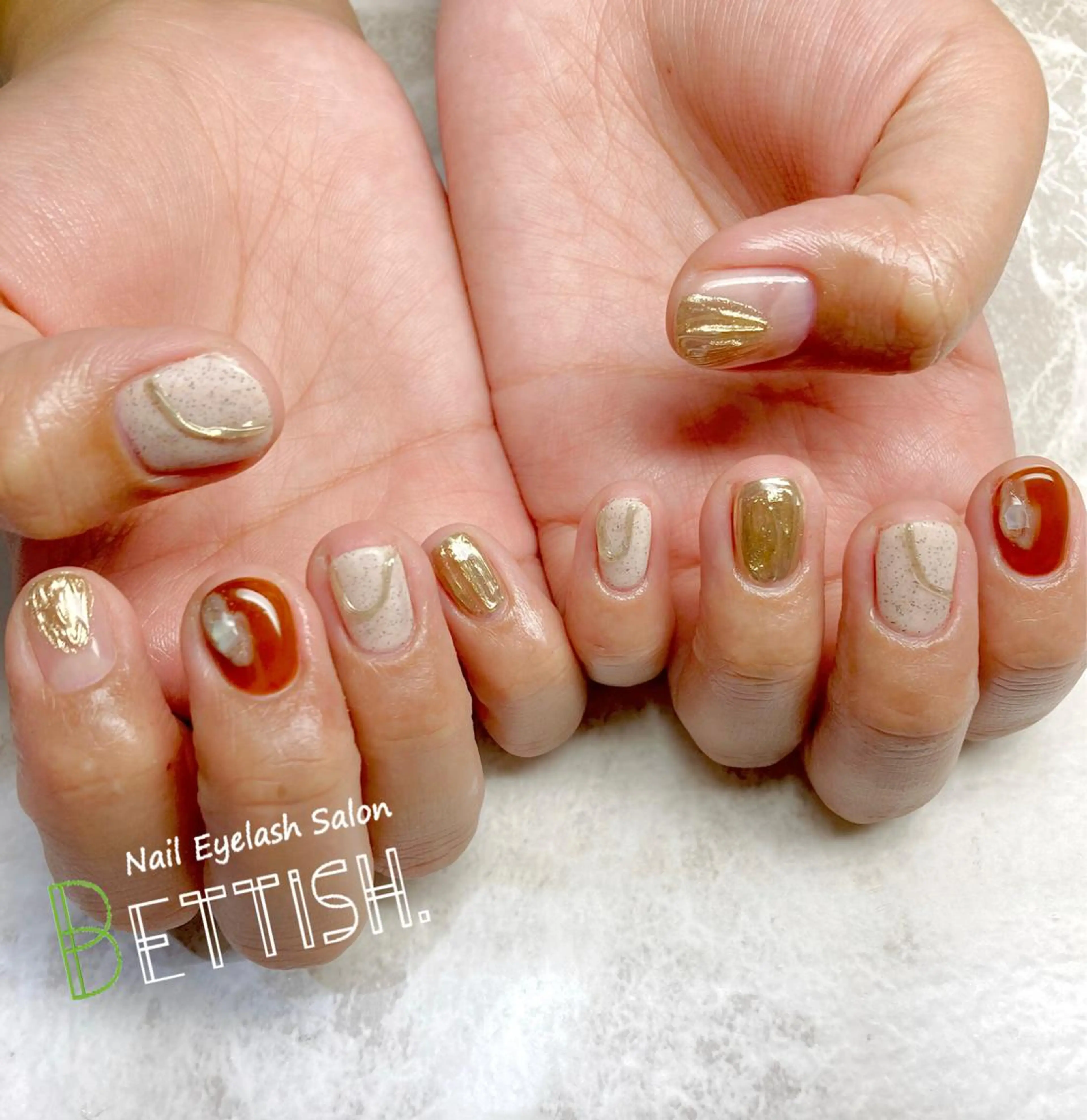 ネイル ハンドネイル BETTISH. KUMIKO☺︎︎のネイルデザイン