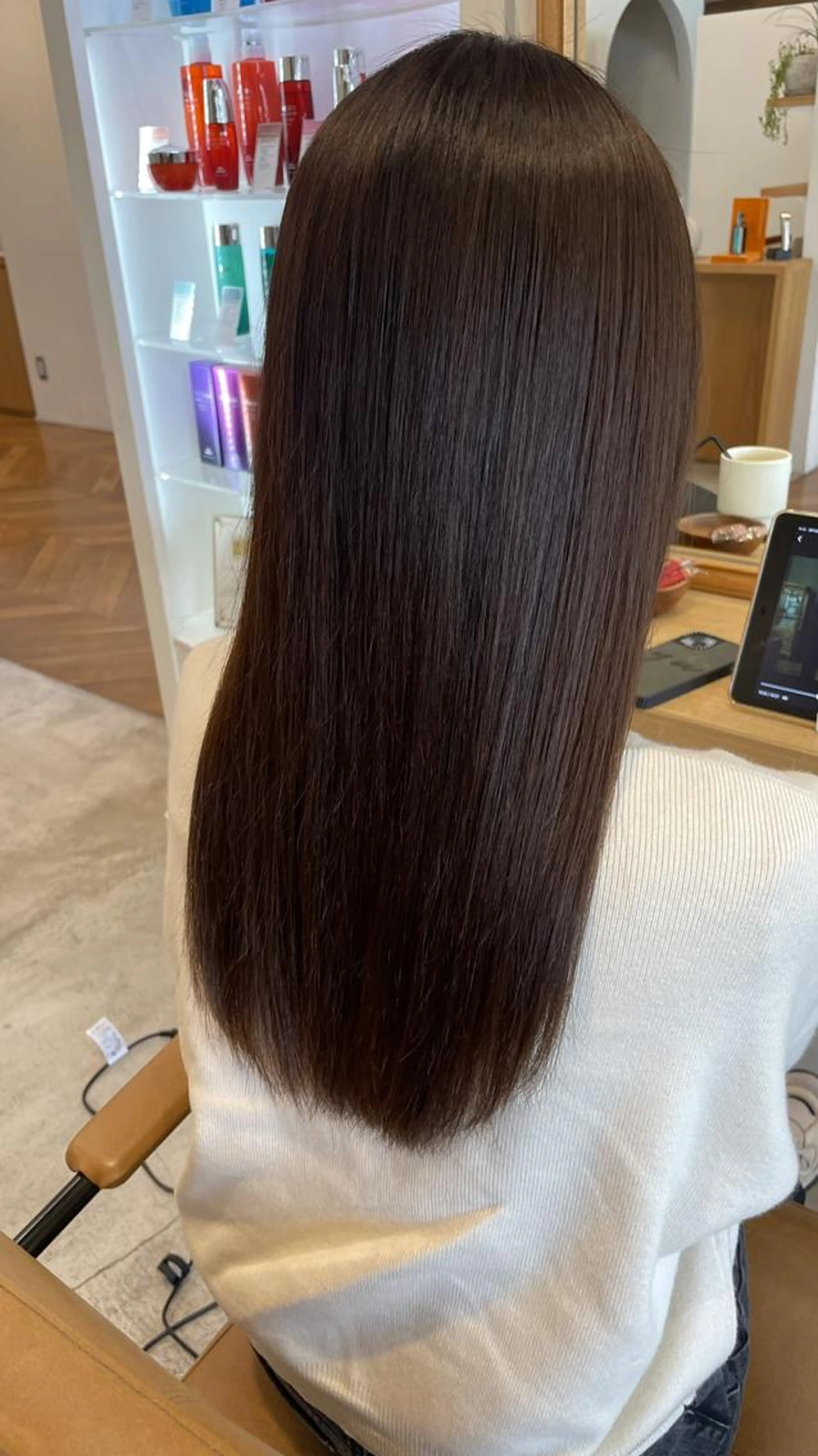 【平日限定】似合わせカット+透明感カラー+髪質改善トリートメント+スタートチケットの写真