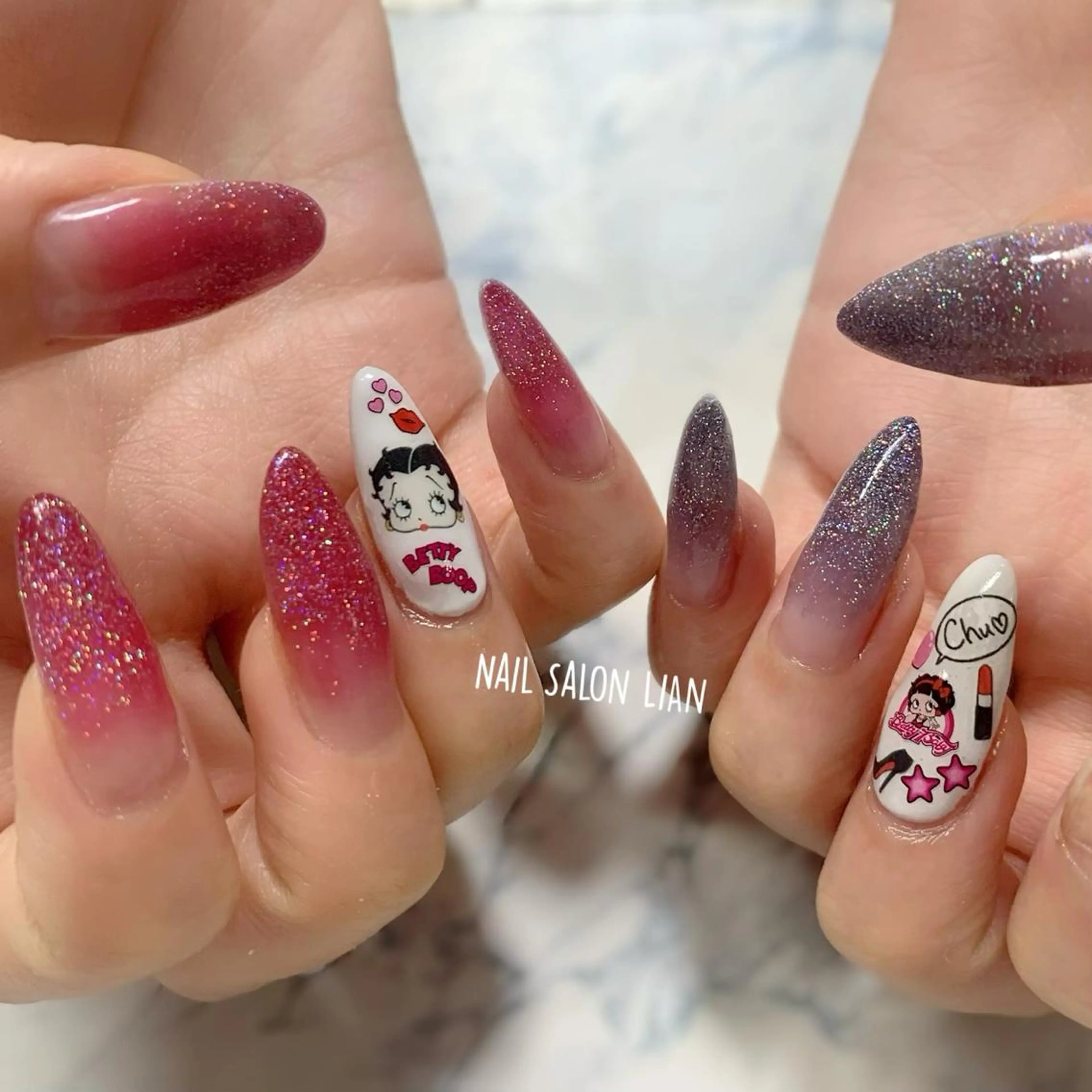 ネイル ハンドネイル NailSalon LiAnのネイルデザイン
