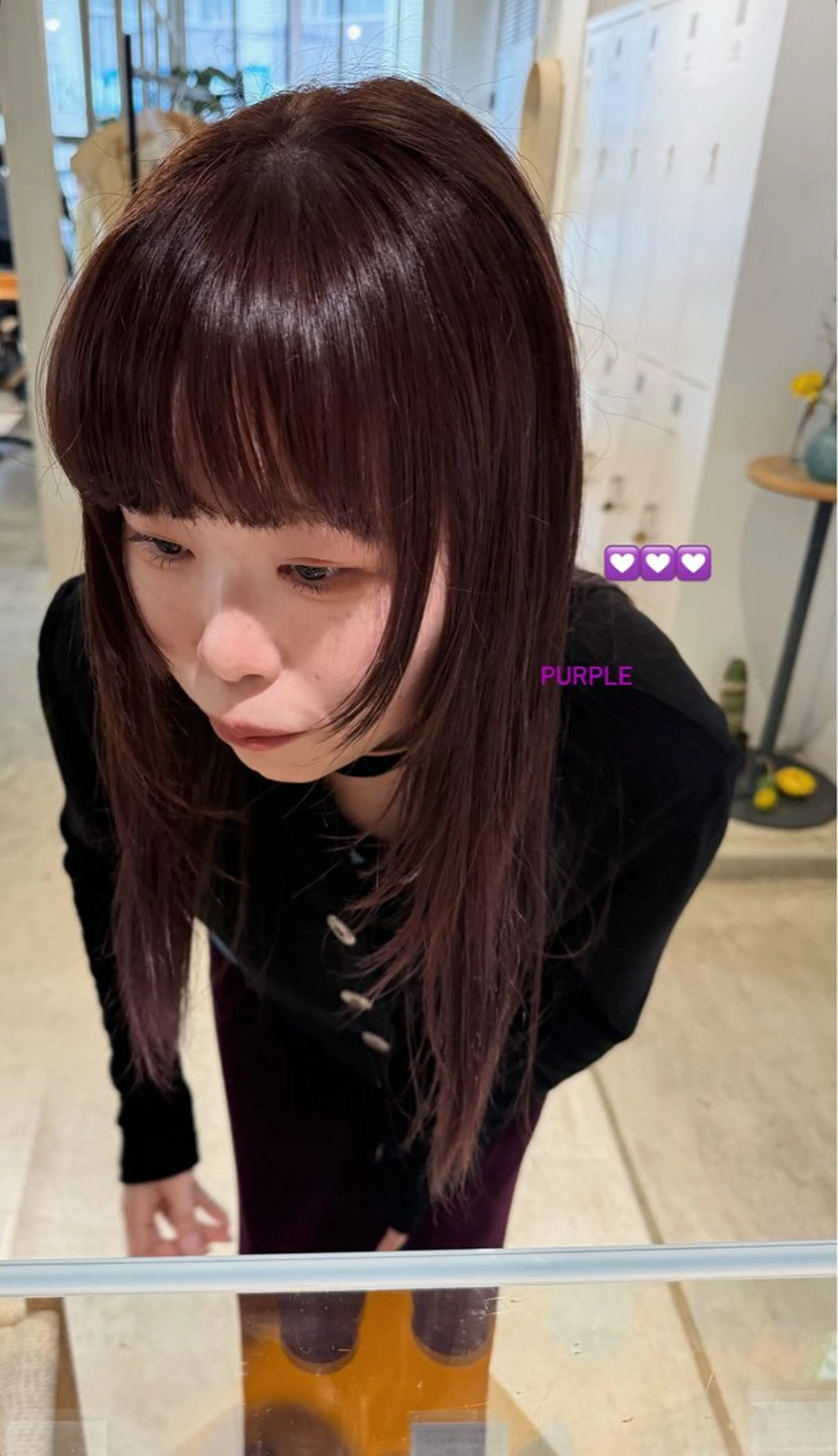 カラー 南部 綾音のヘアスタイル