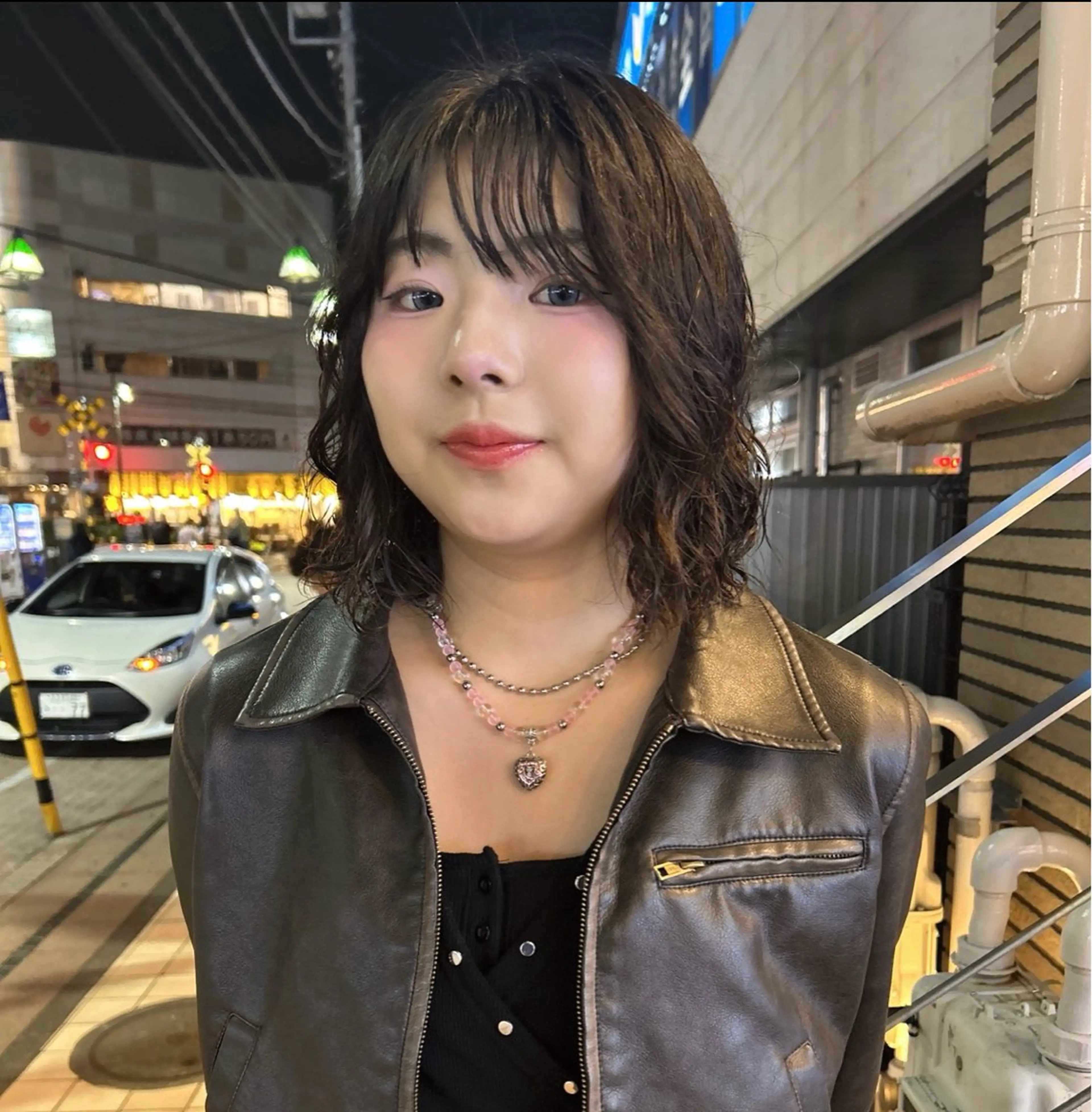 パーマ ボブ 米谷 優吉のヘアスタイル