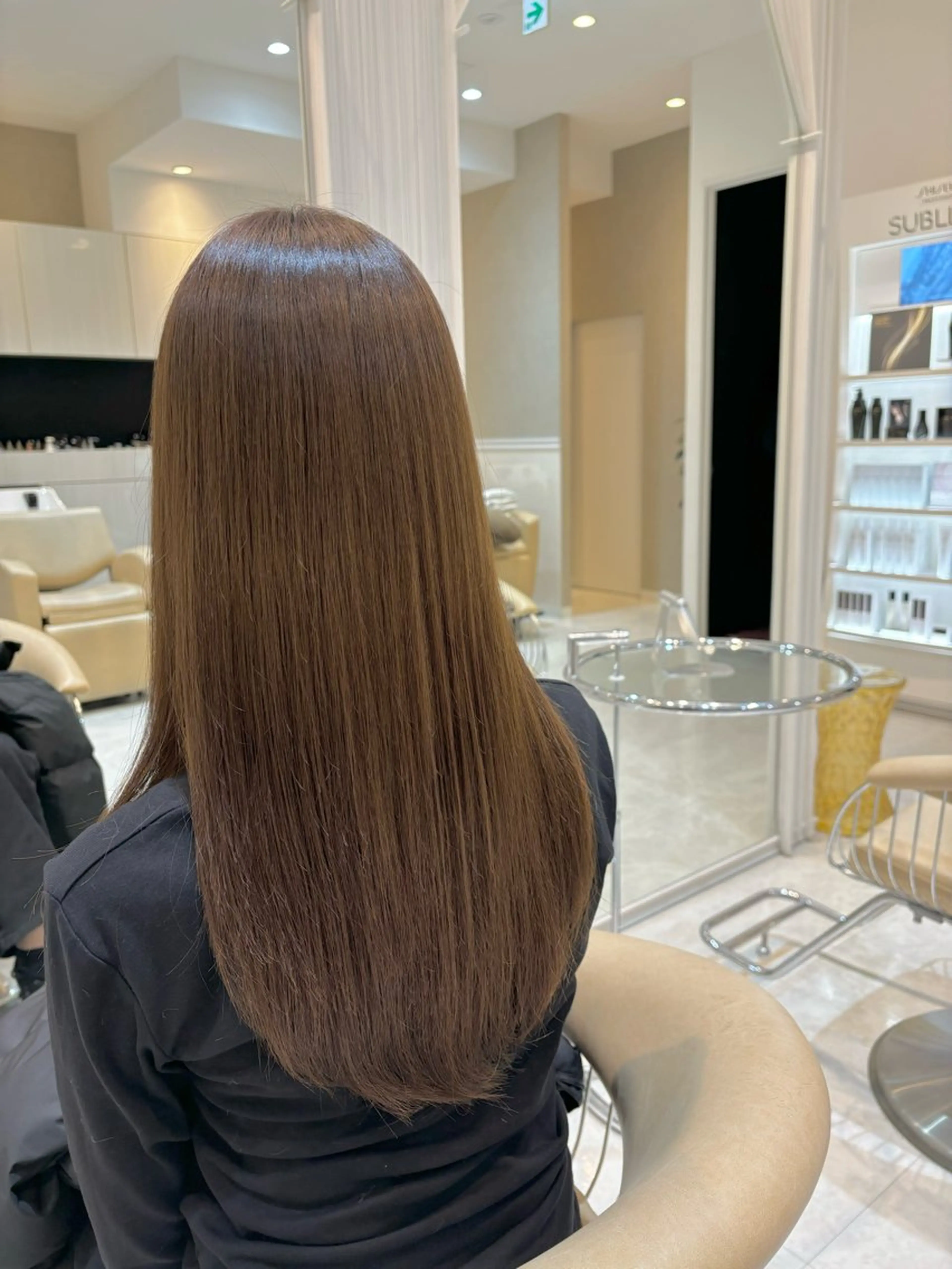 ミディアム 髪質改善 トリートメント カット ヘアカラー トリートメント Watai 山下直哉のヘアスタイル