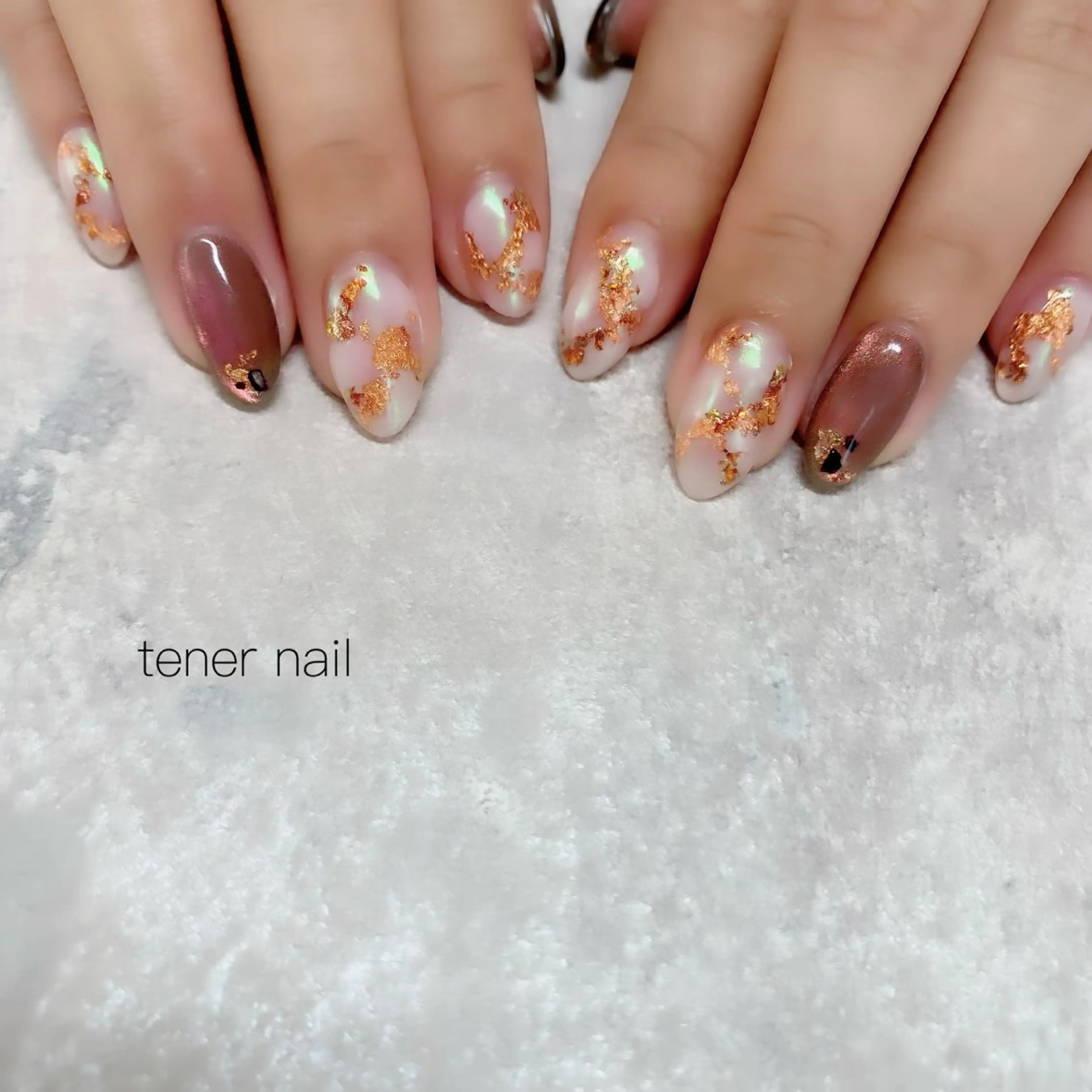 ネイル ニュアンスネイル テネルネイル tener nailのネイルデザイン