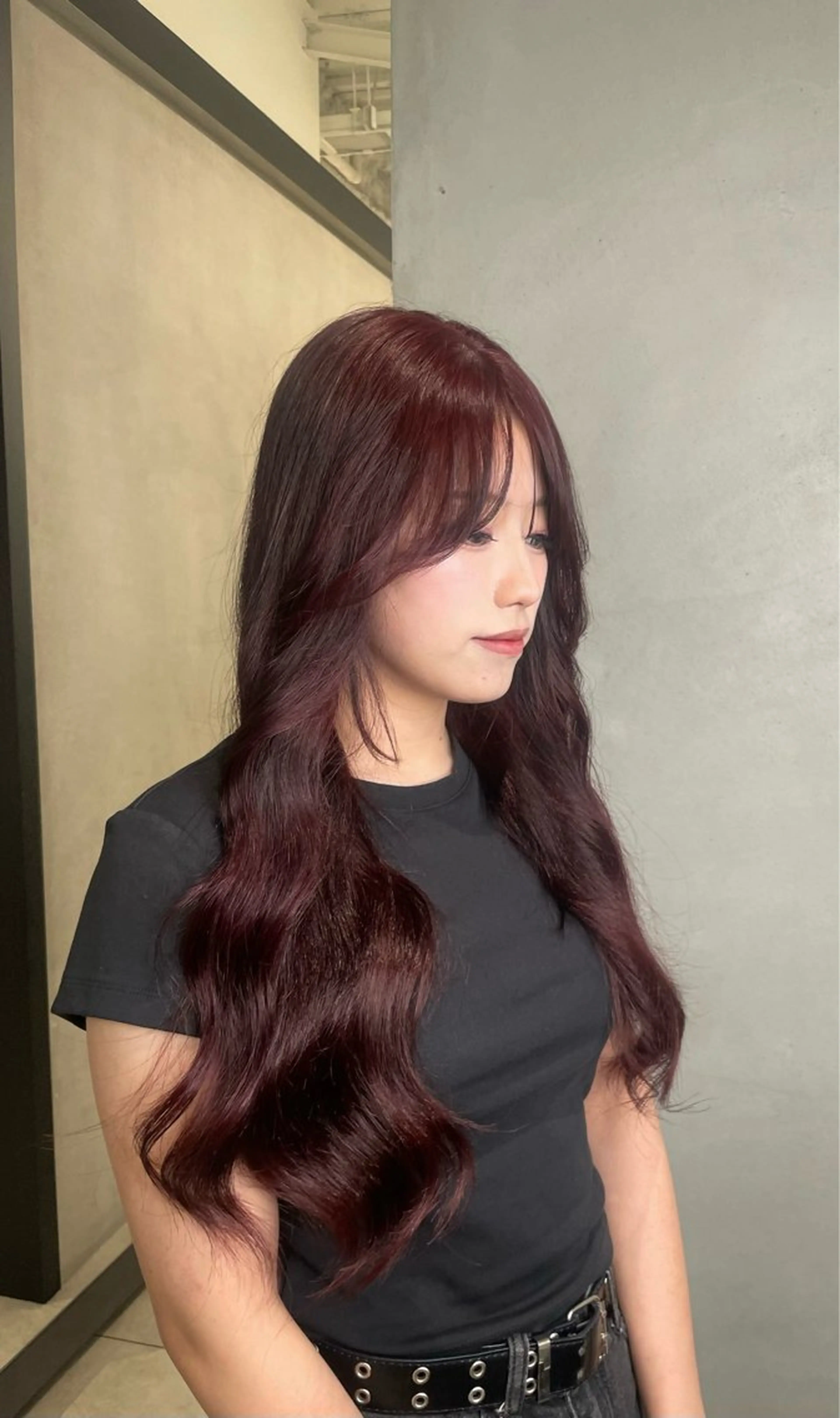 カラー offwhite Nano🪩🧡のヘアスタイル