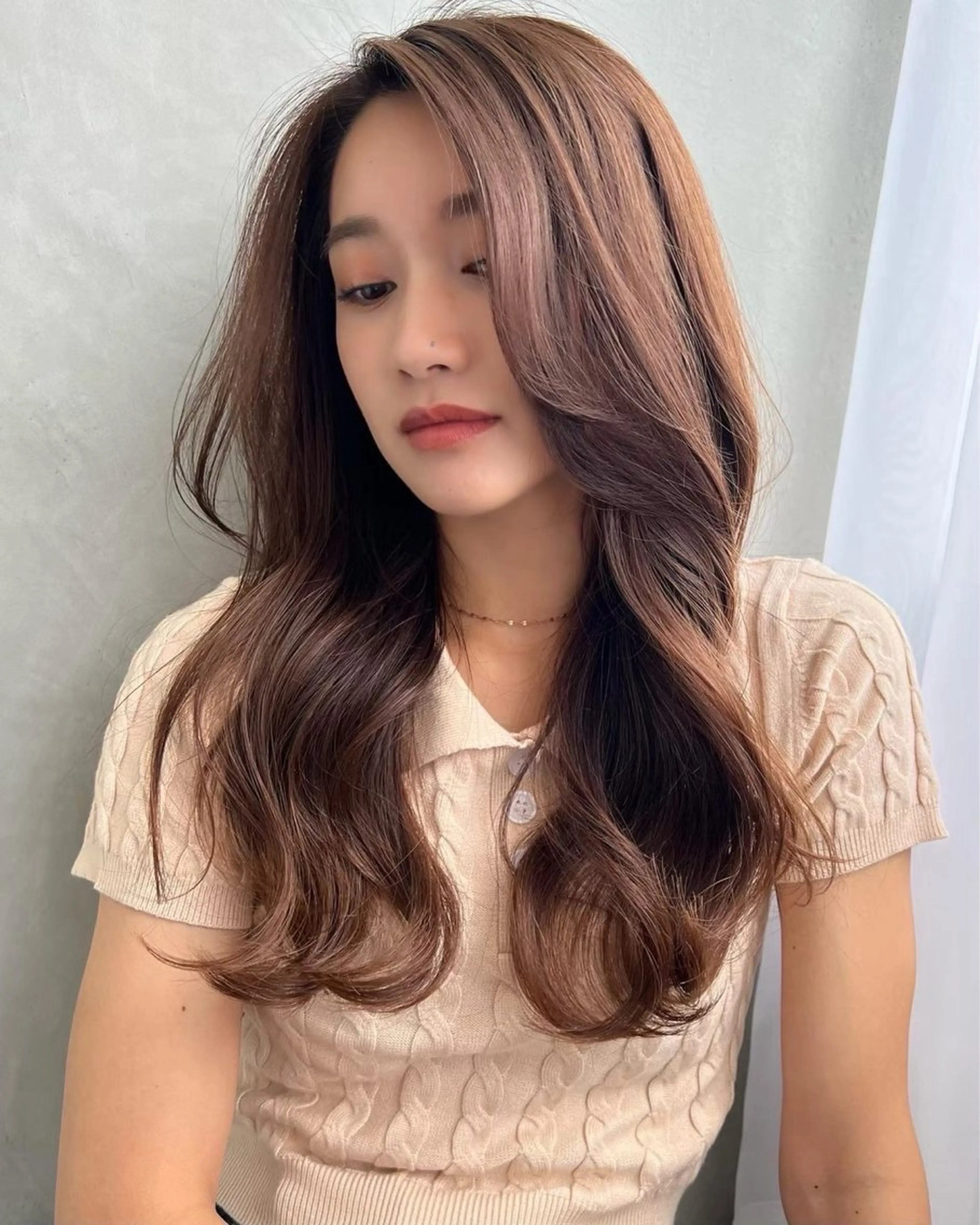 ロング カラー SOYON 💝よしだみく🌟のヘアスタイル