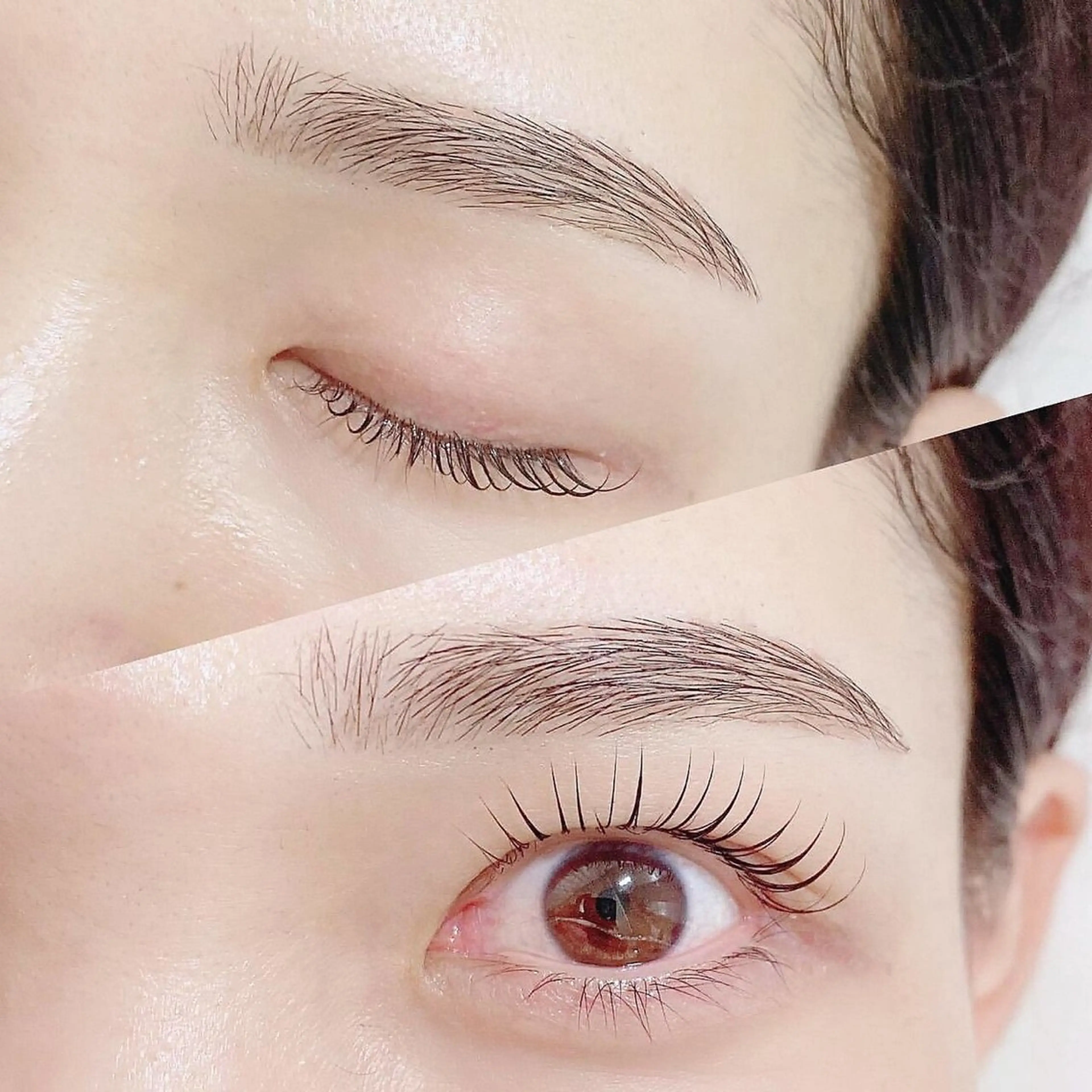 【ご新規様】《まつパ・眉毛》パリジェンヌ×眉毛ワックス　¥9,800の写真