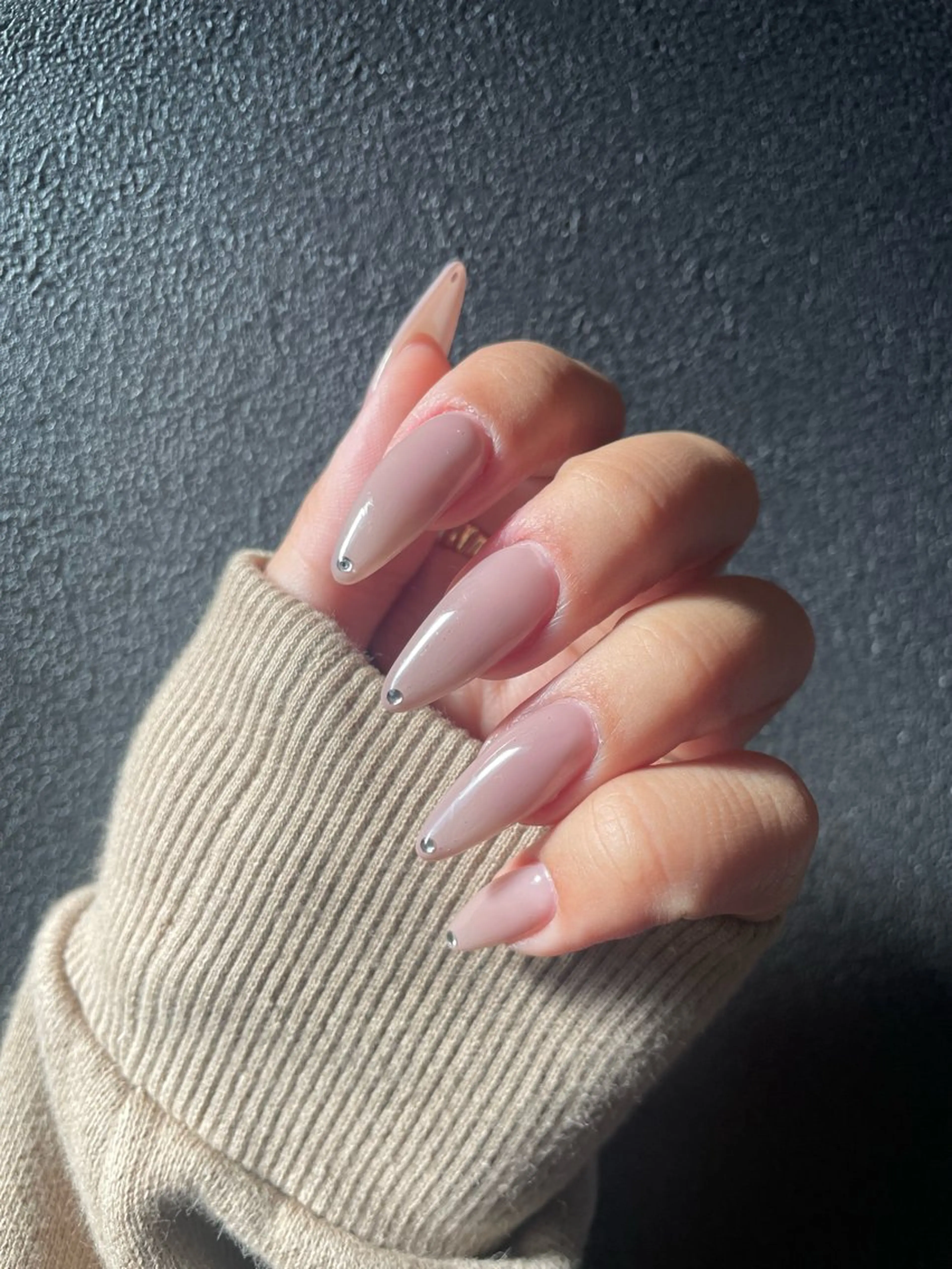 ネイル ワンカラーネイル lathyrus. nailのネイルデザイン