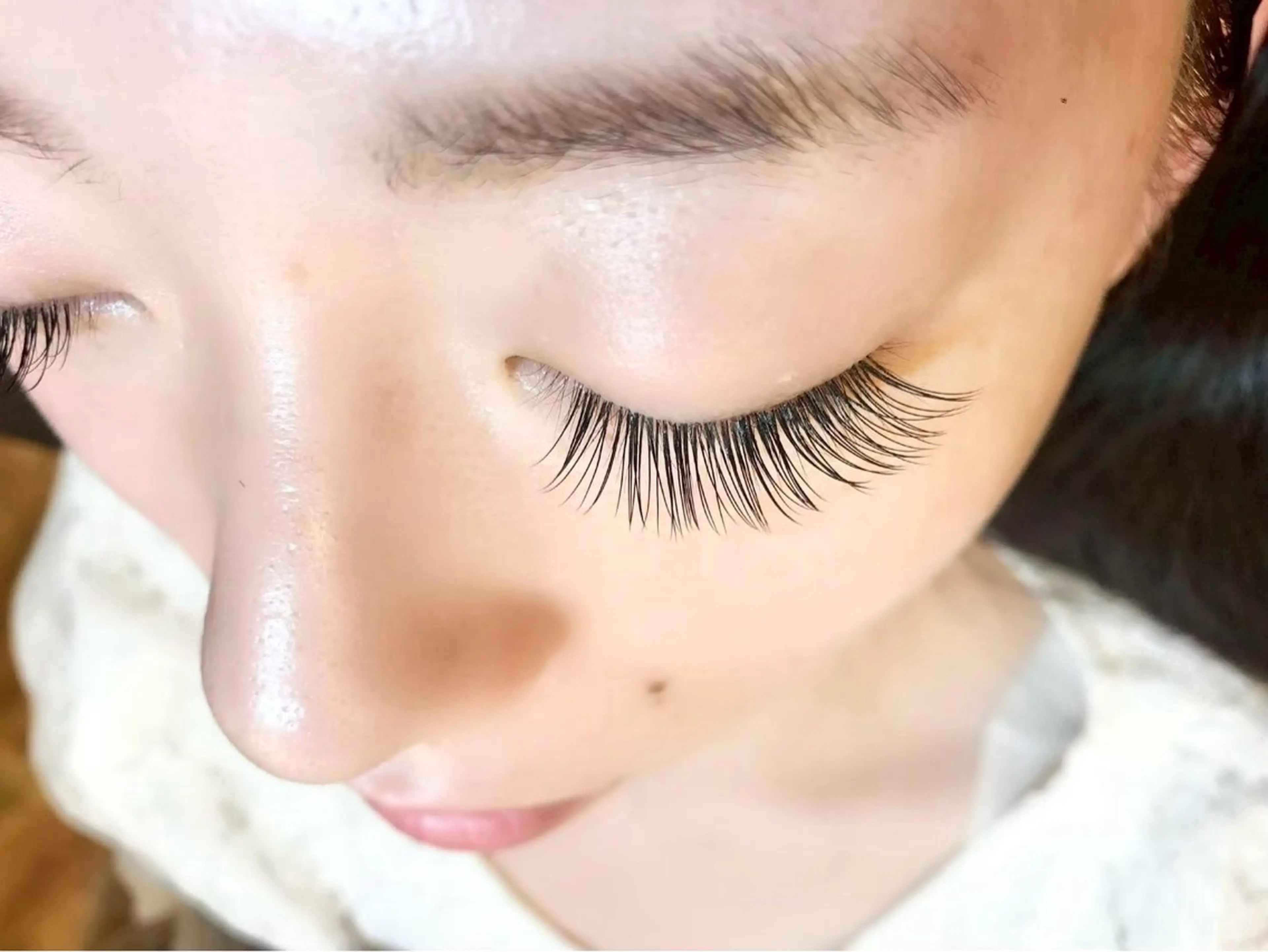 【練習モデル様】🎀フラットラッシュ100本⚠️パーマ残りのない方のみお願いいたします🙇♀️の写真