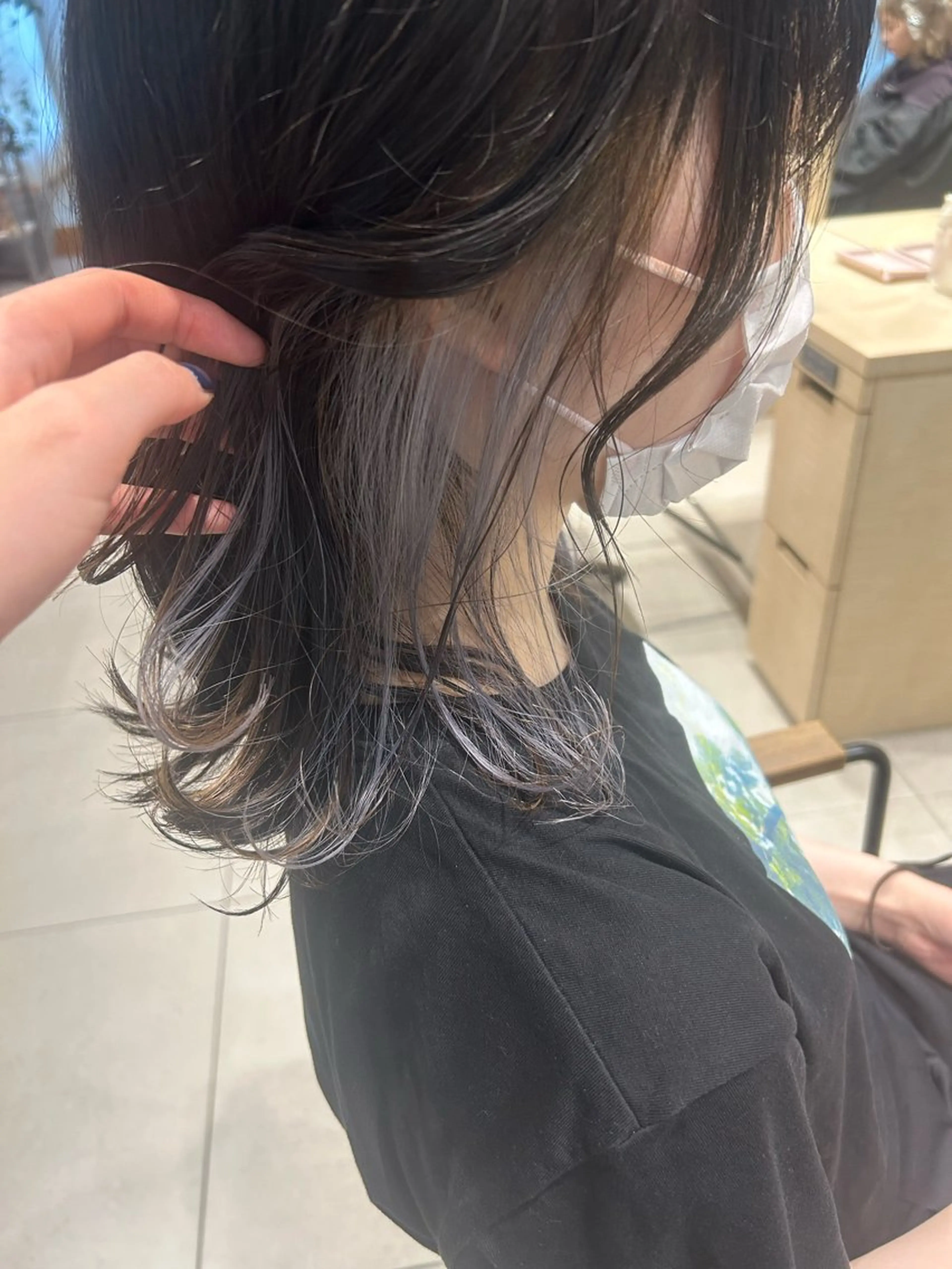 セミロング なぎ ㅤのヘアスタイル