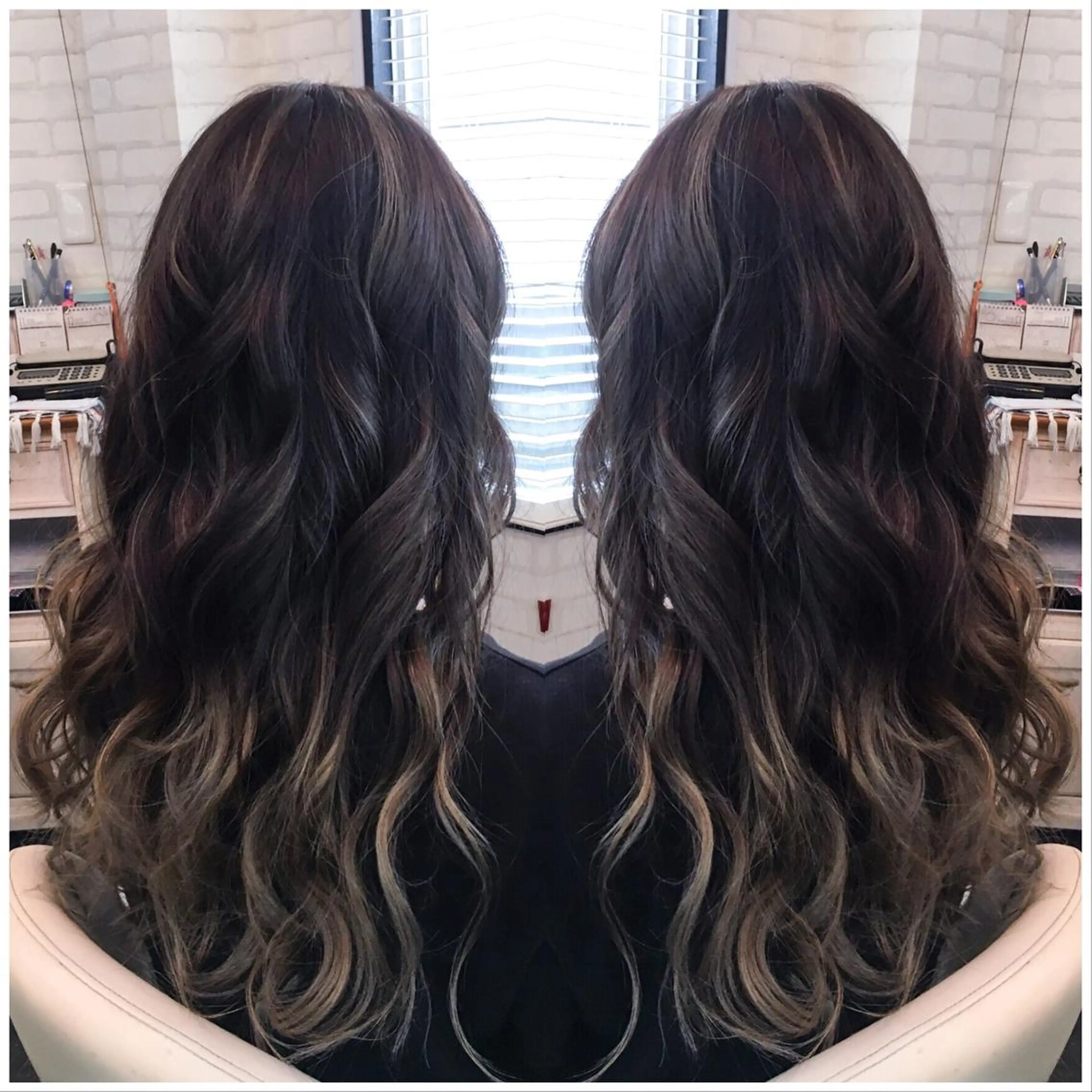 ロング カラー ヘアアレンジ Kimura Shinyaのヘアスタイル