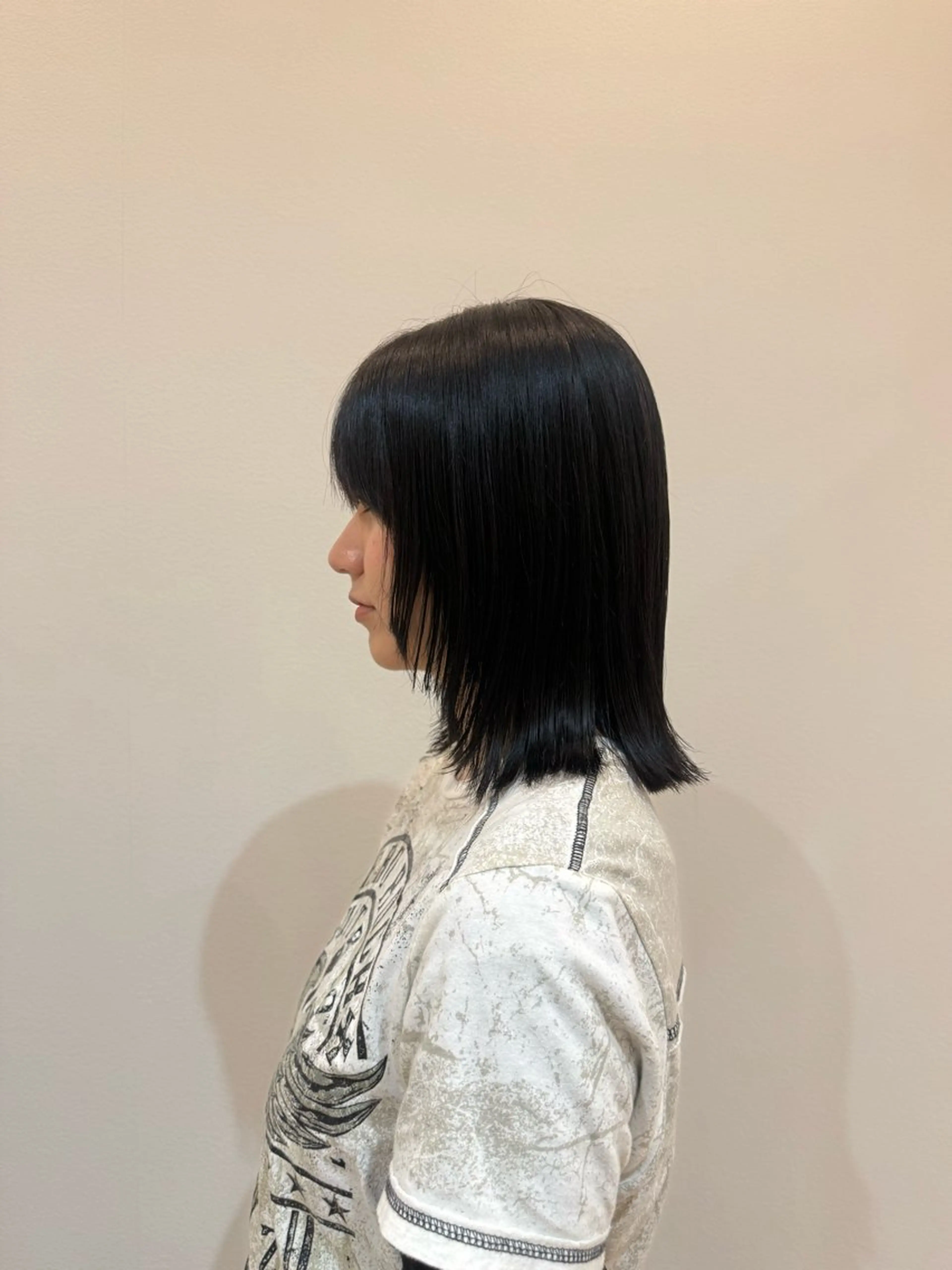 ミディアム 原尾 あやなのヘアスタイル