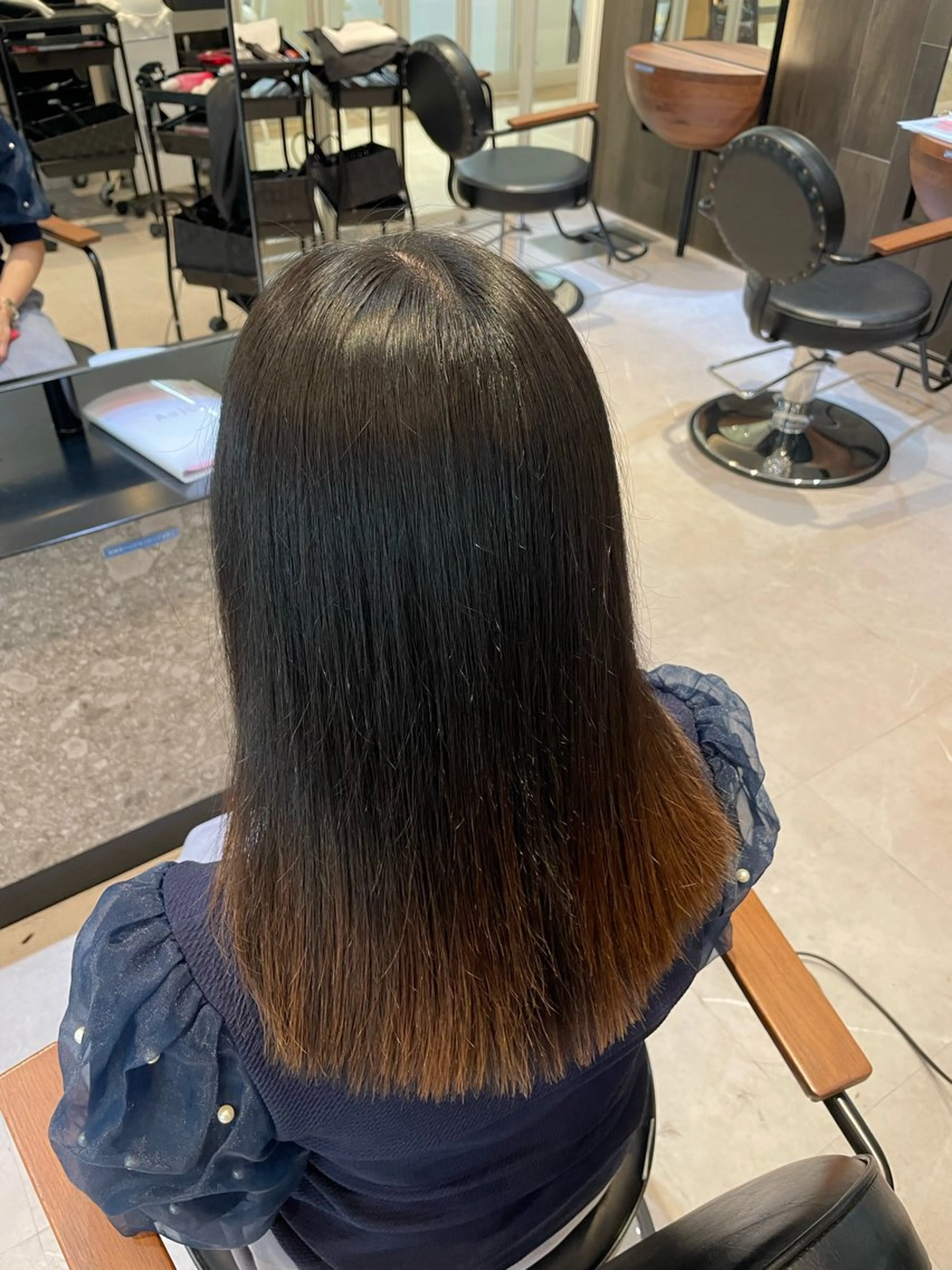 オリーブカラー🫒/ ハッシュカット/みゆのヘアスタイル