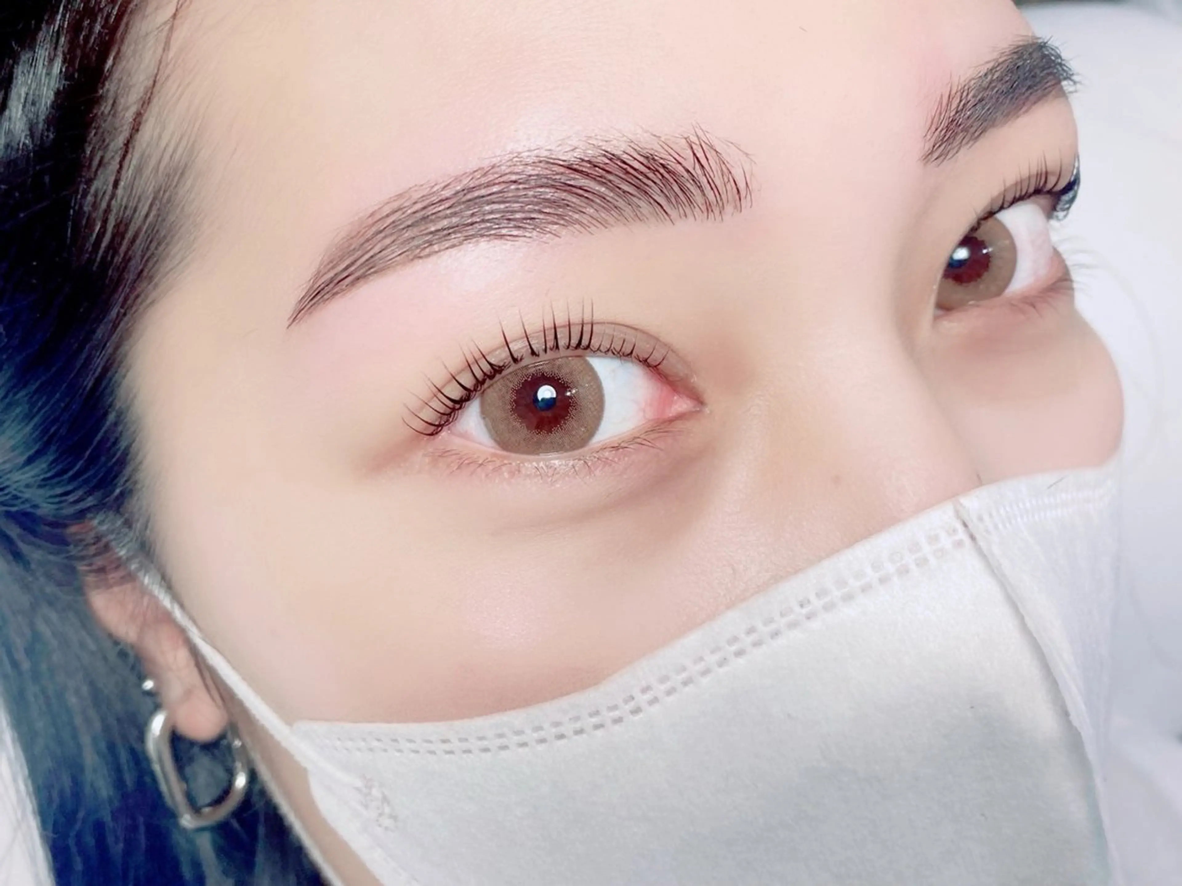【忙しい朝にメイク時短🙆♀️】ハリウッドブロウリフト(眉毛アイブロウwax付)¥4500*眉毛メイク無料🎁✨の写真