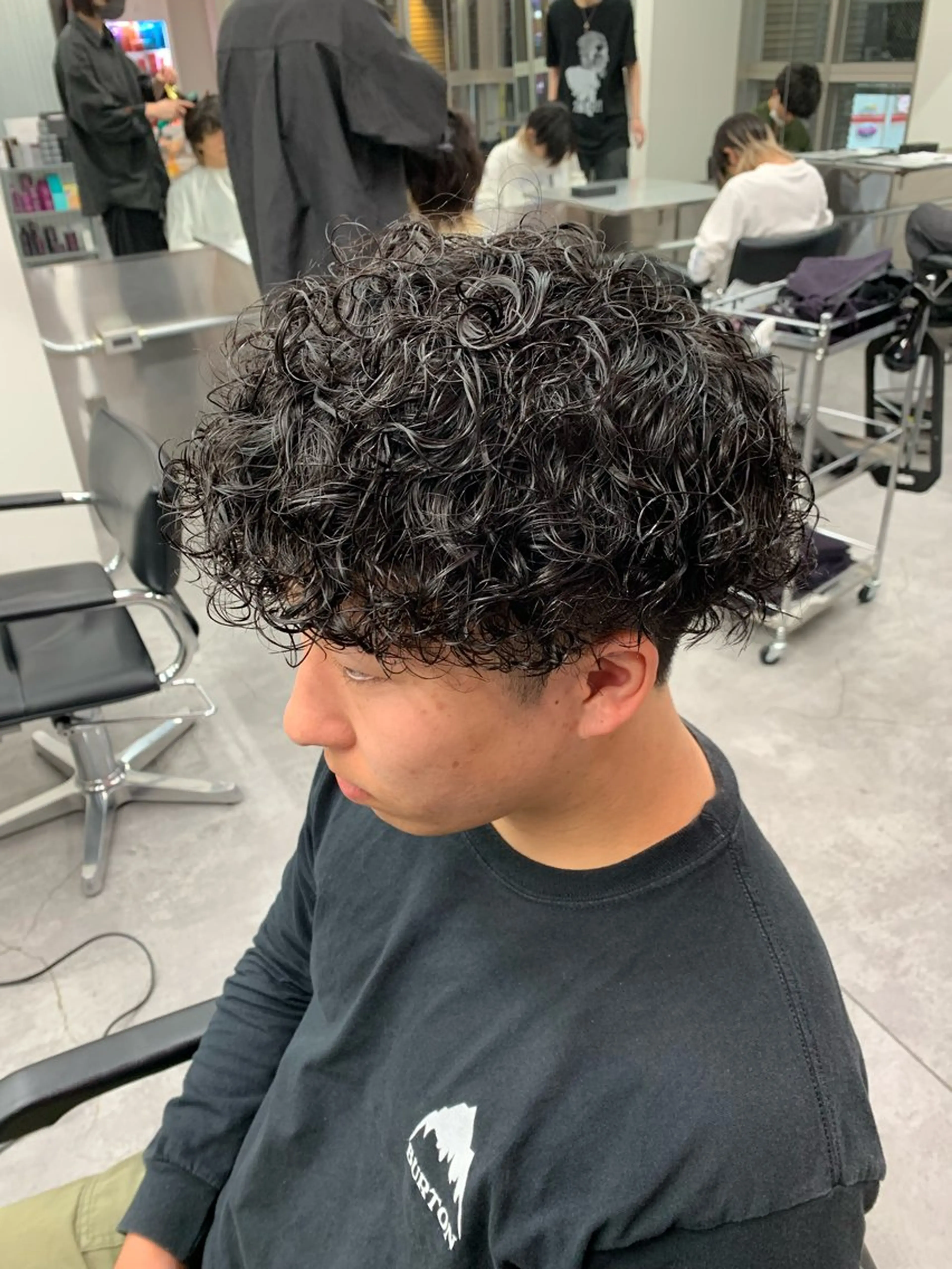 カット➕ハイスパイラルパーマの写真
