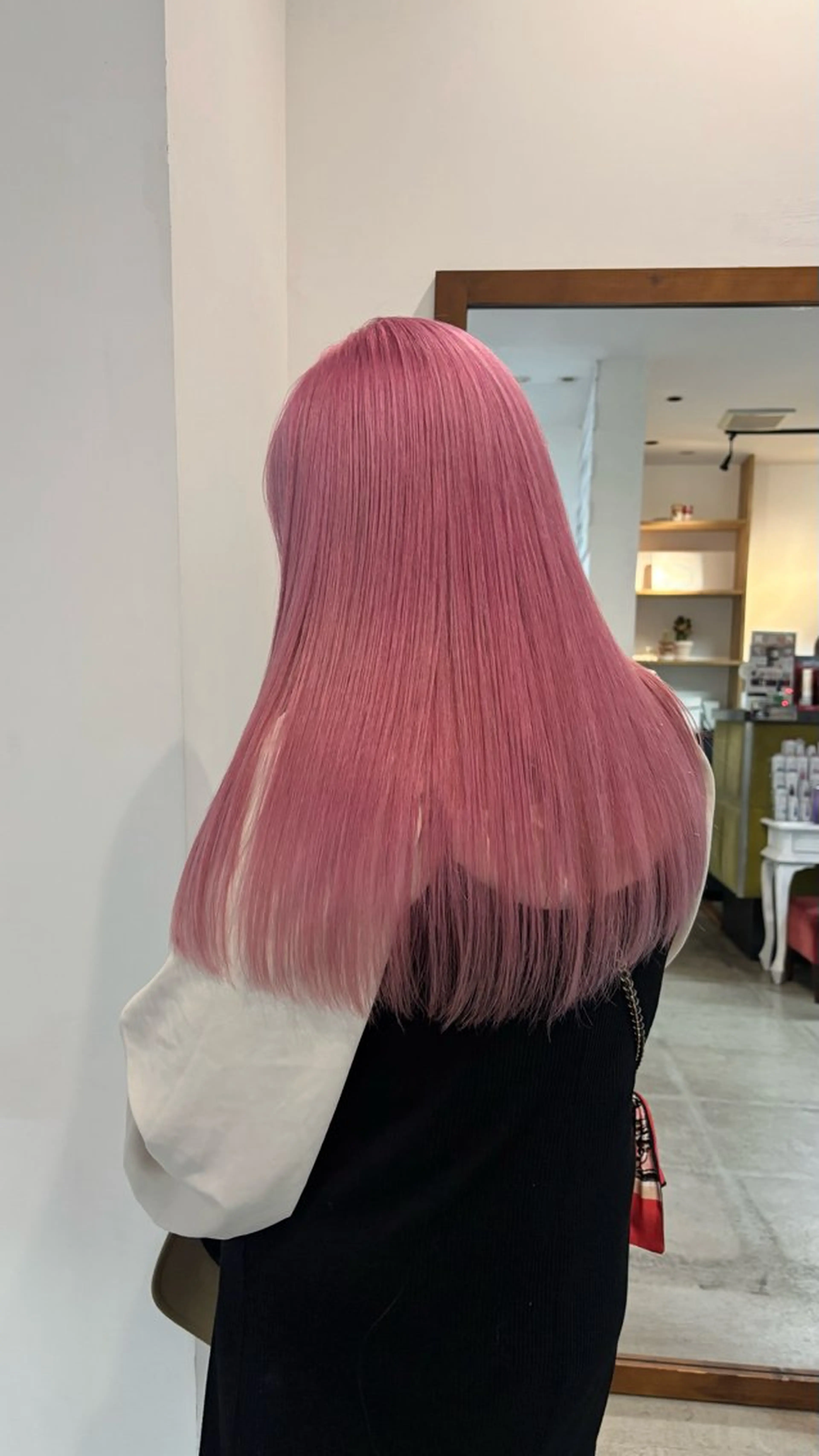 カラー ヘアカラー ひいろ パーマ/ダブルカラーのヘアスタイル