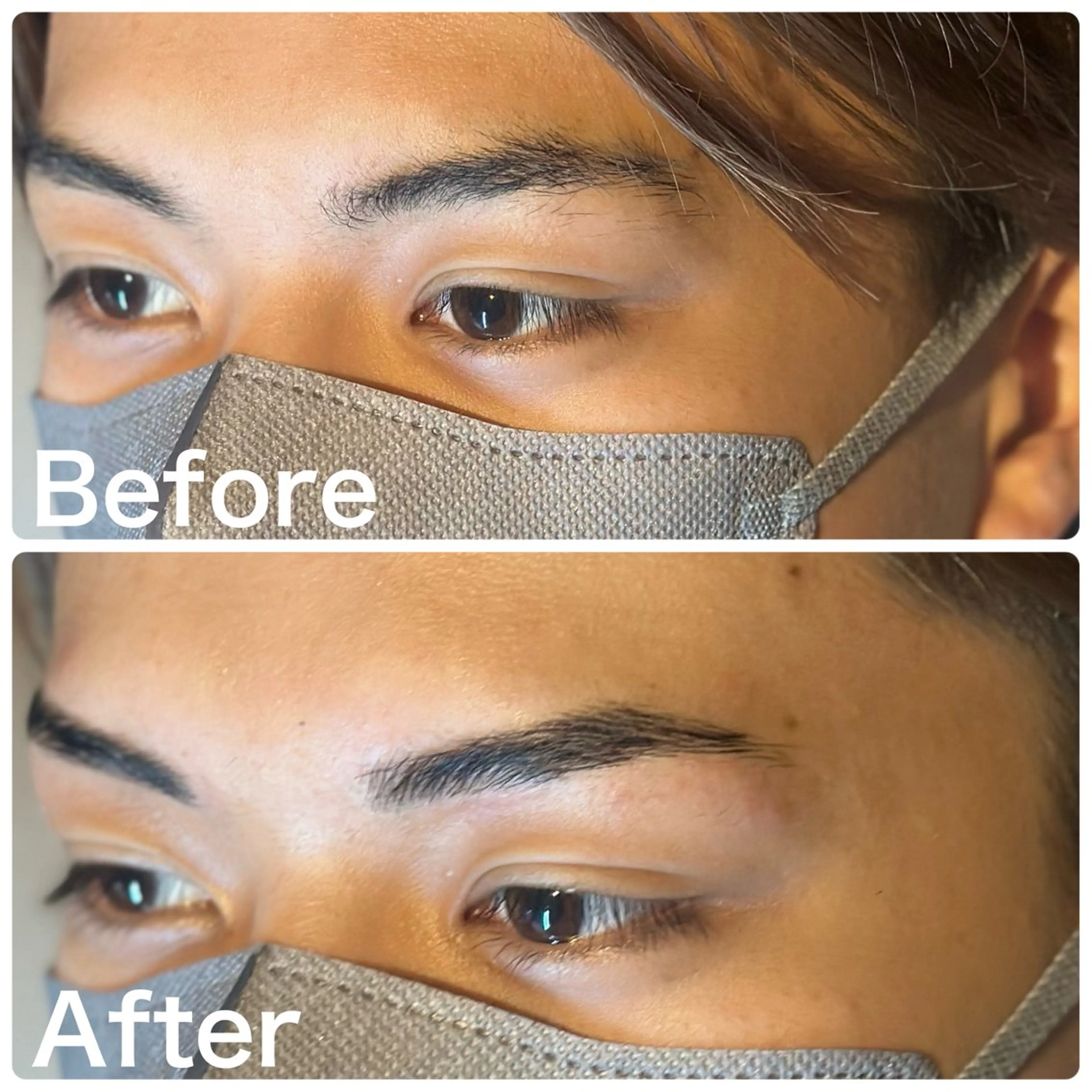 メンズ アイブロウ ワックス脱毛 眉カット メンズ眉毛専門 Ryotaの眉毛・アイブロウイメージ