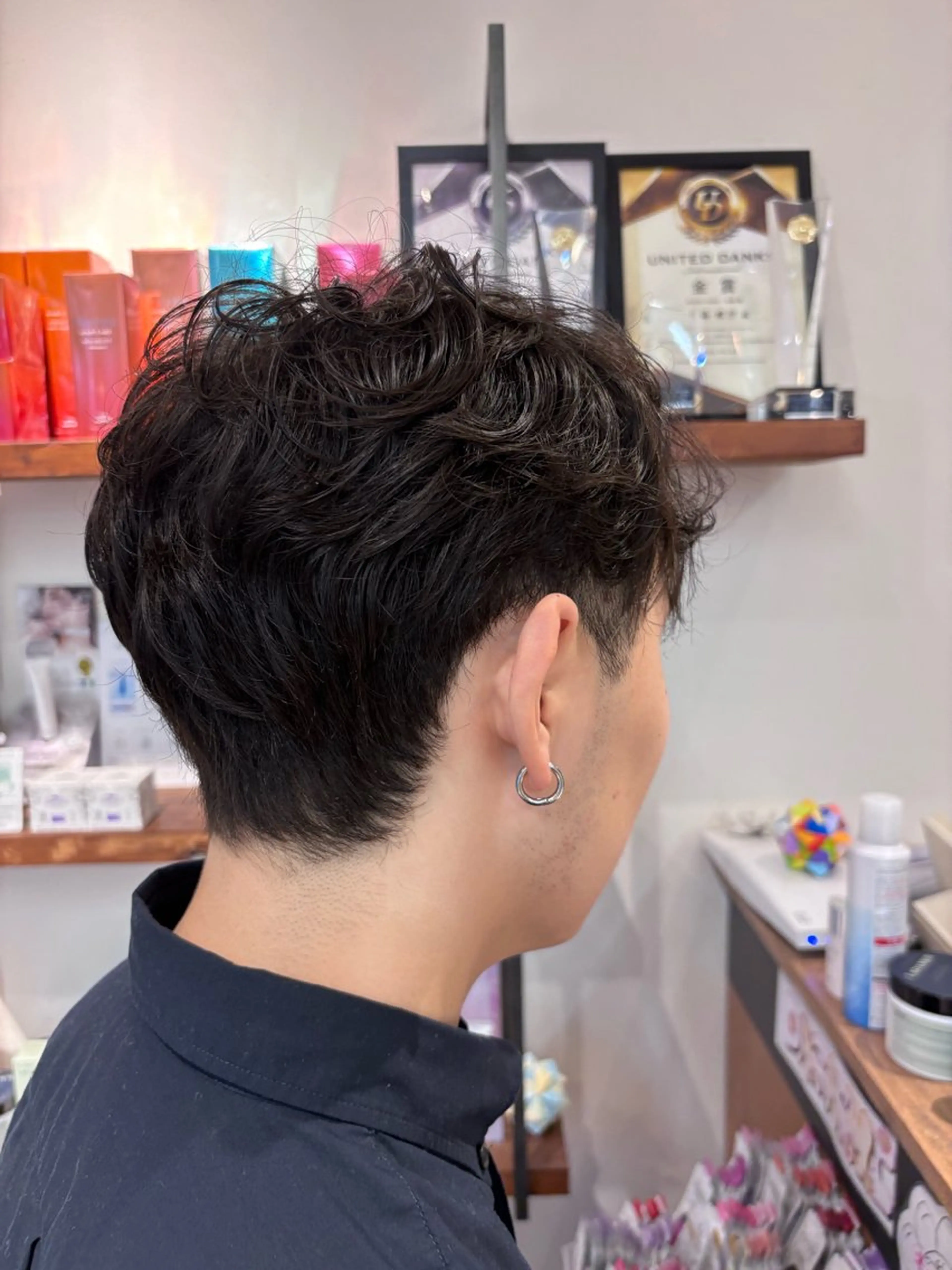 メンズ メンズパーマ 髪質改善/艶髪 SUBARU💫のヘアスタイル