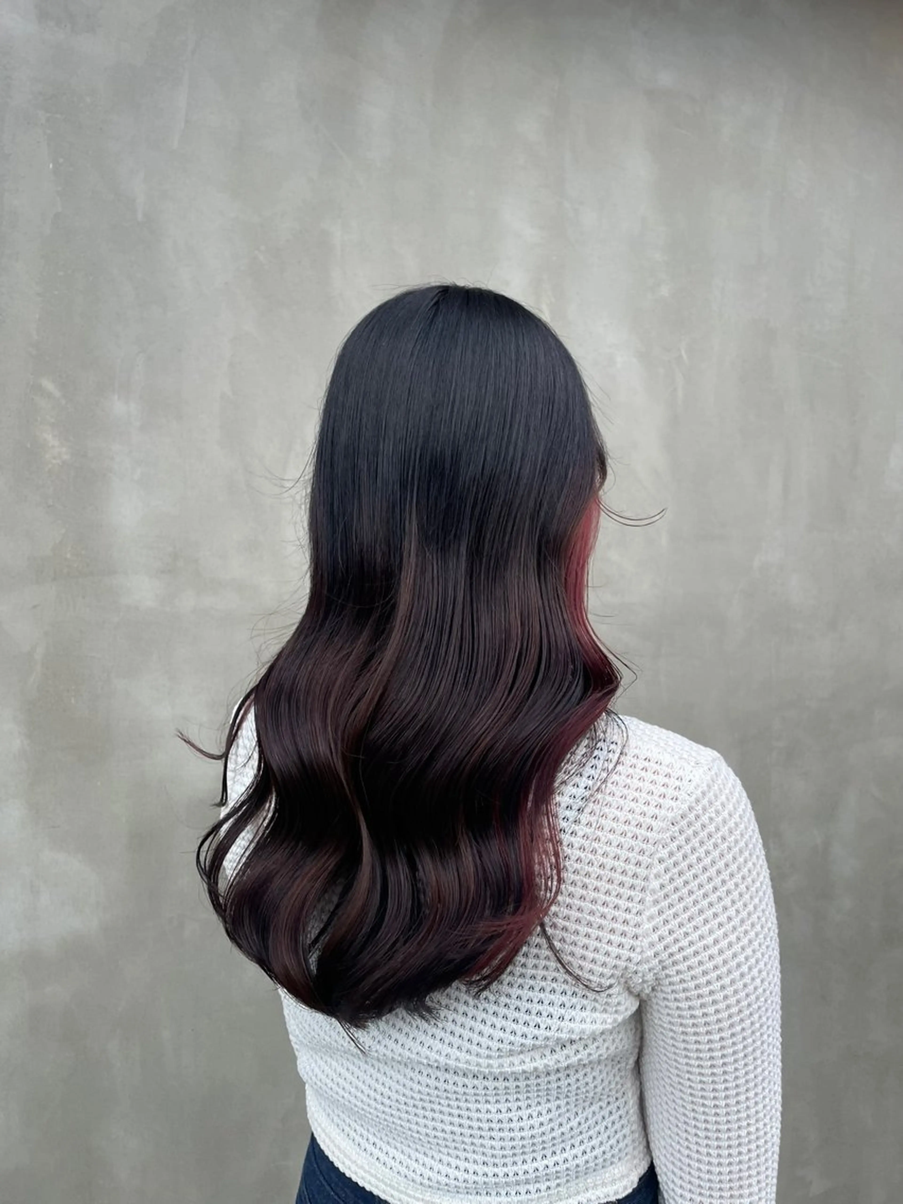 ロング カラー メンズ メンズブリーチ メンズインナーカラー ブリーチ 透明感カラー ダブルカラー 【SASE】大人上品 💍/ユウガ⭐️のヘアスタイル