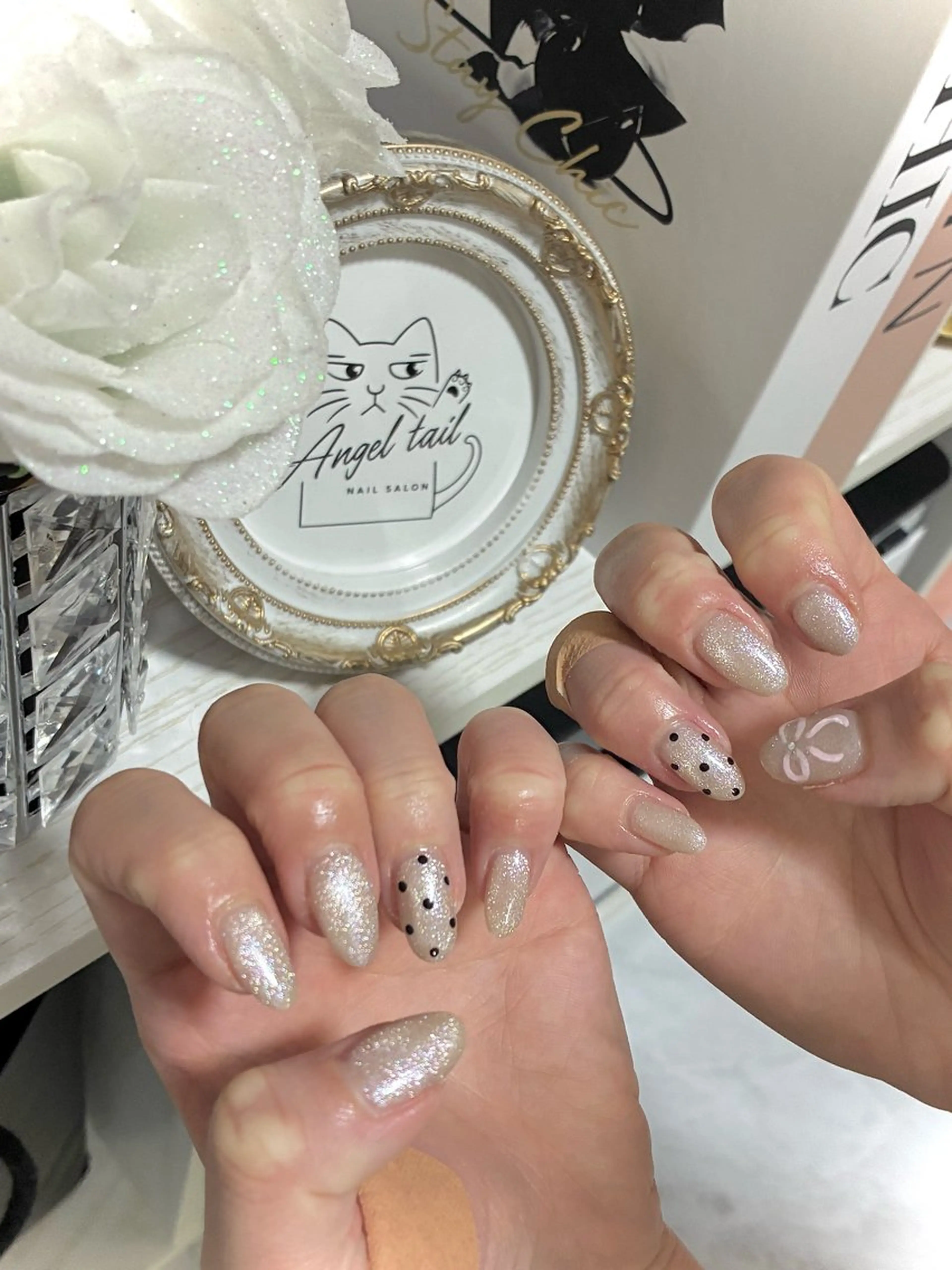 ネイル アートネイル ハンドネイル Angel tailのネイルデザイン