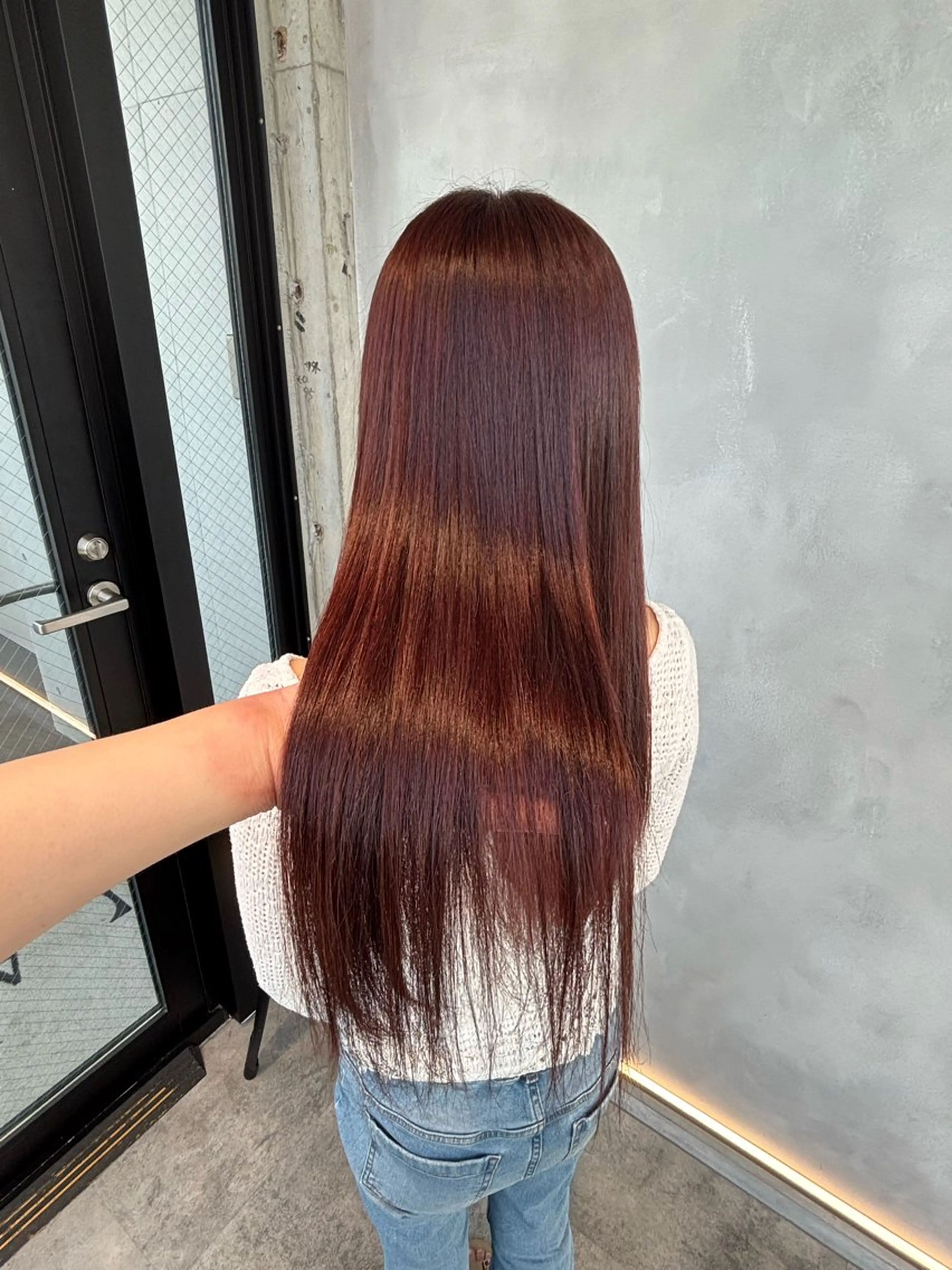 カラー 暖色/ハイトーン/ カラー/HBLのヘアスタイル