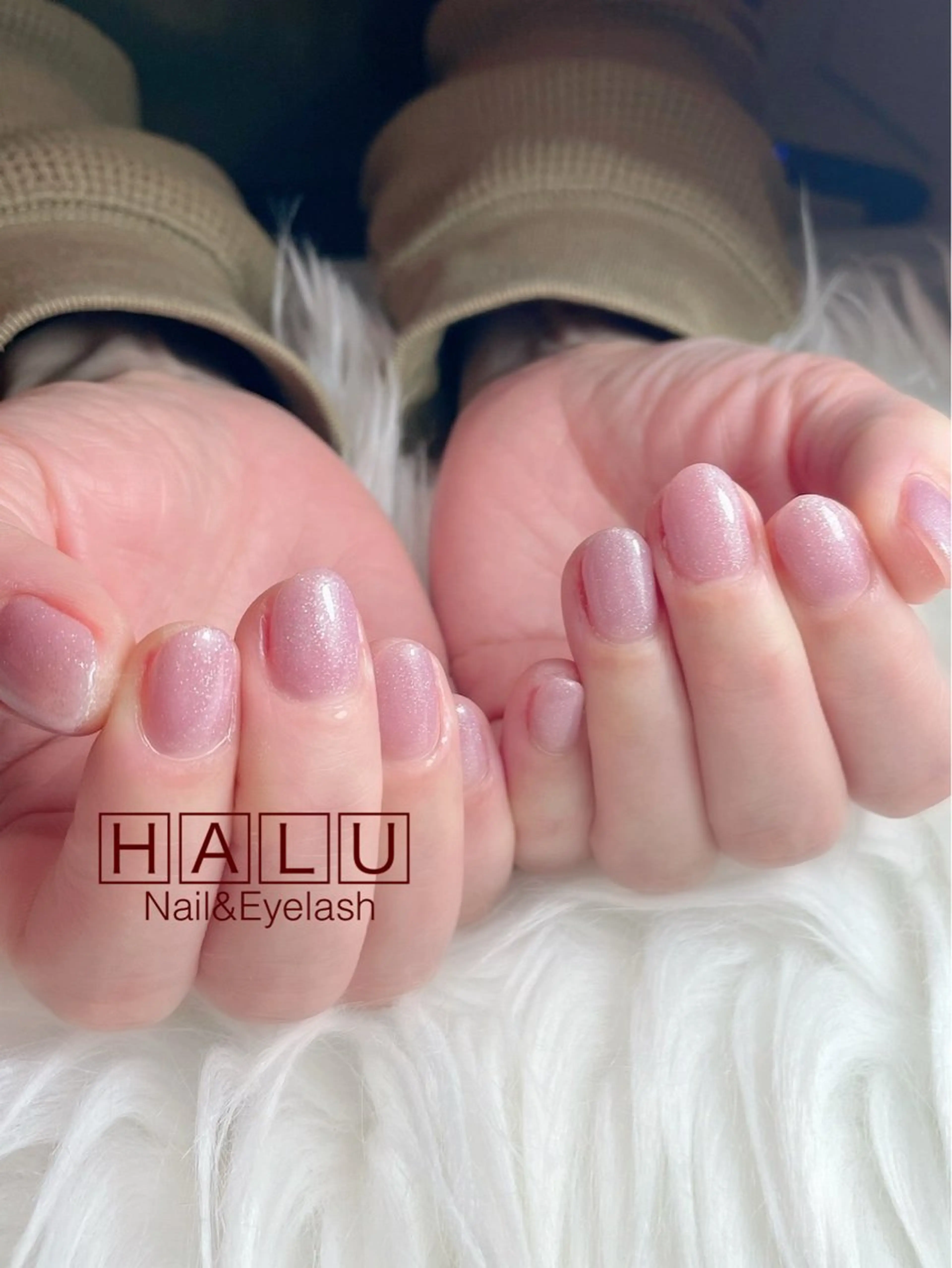 ネイル ラメ(グリッター) HALU ハルのネイルデザイン