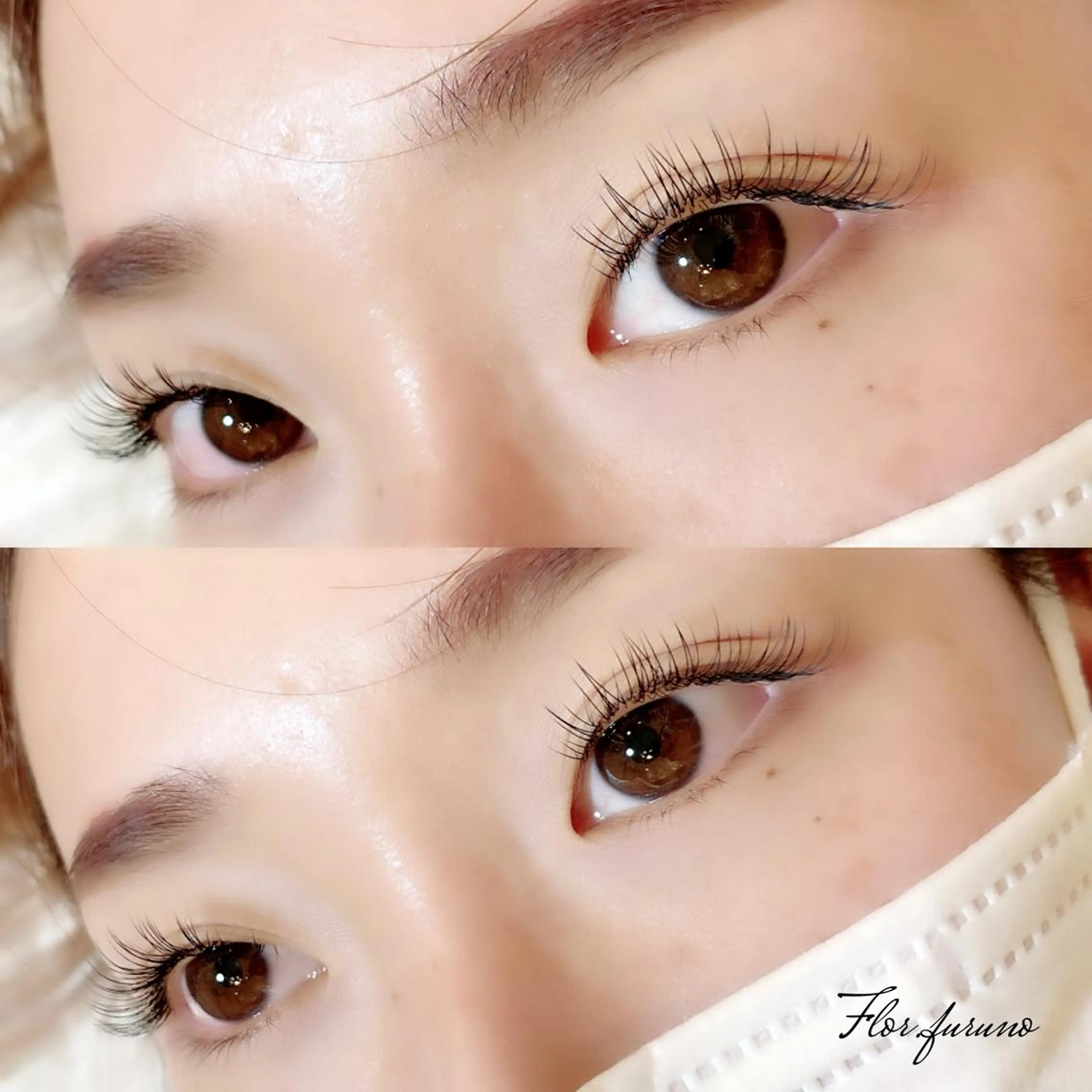 マツエク・マツパ アイブロウ Flor上大岡 ＊フルノ リナ＊のマツエク・マツパデザイン