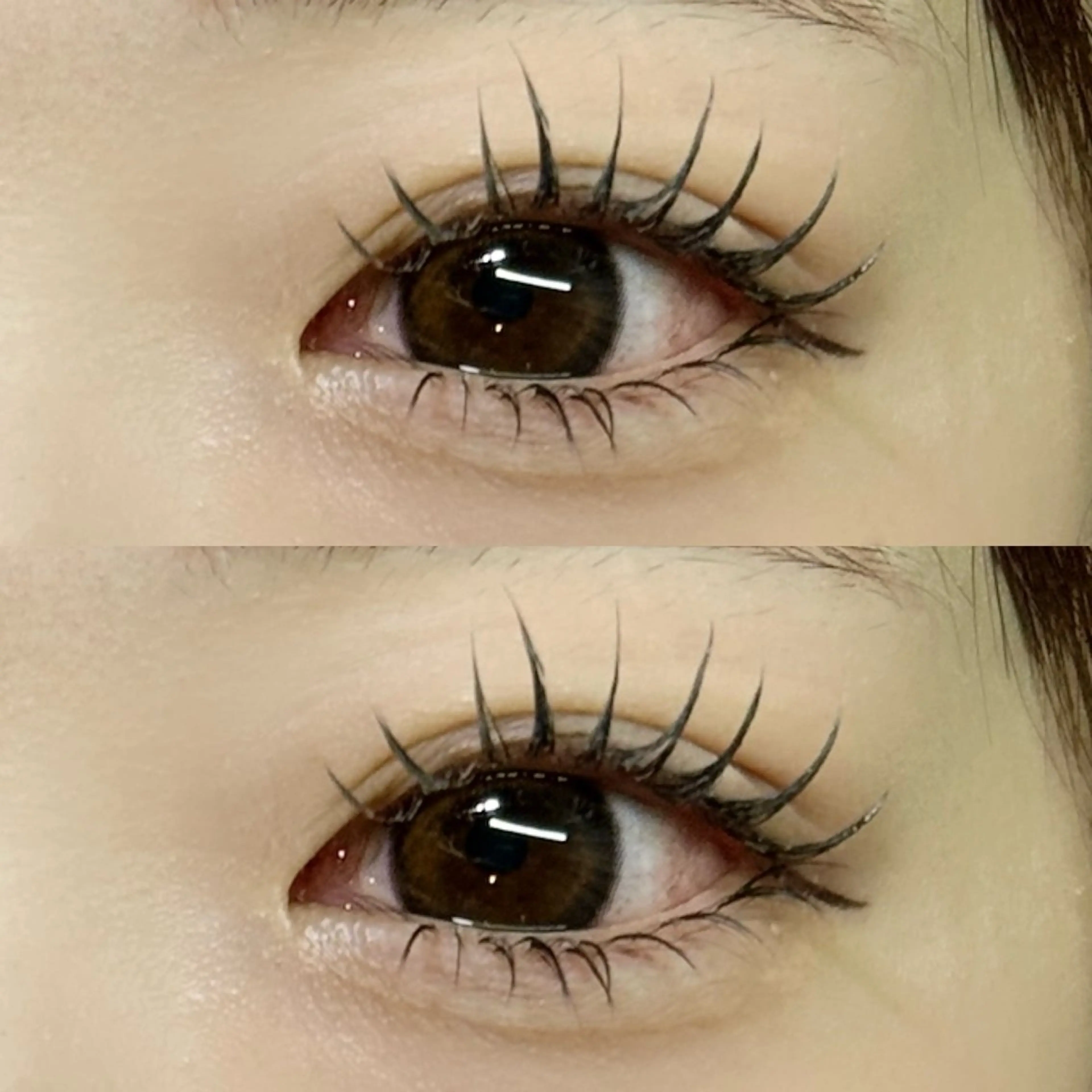 マツエク・マツパ 束感まつ毛 セーブル 下まつげエクステ scarlet asahiのマツエク・マツパデザイン