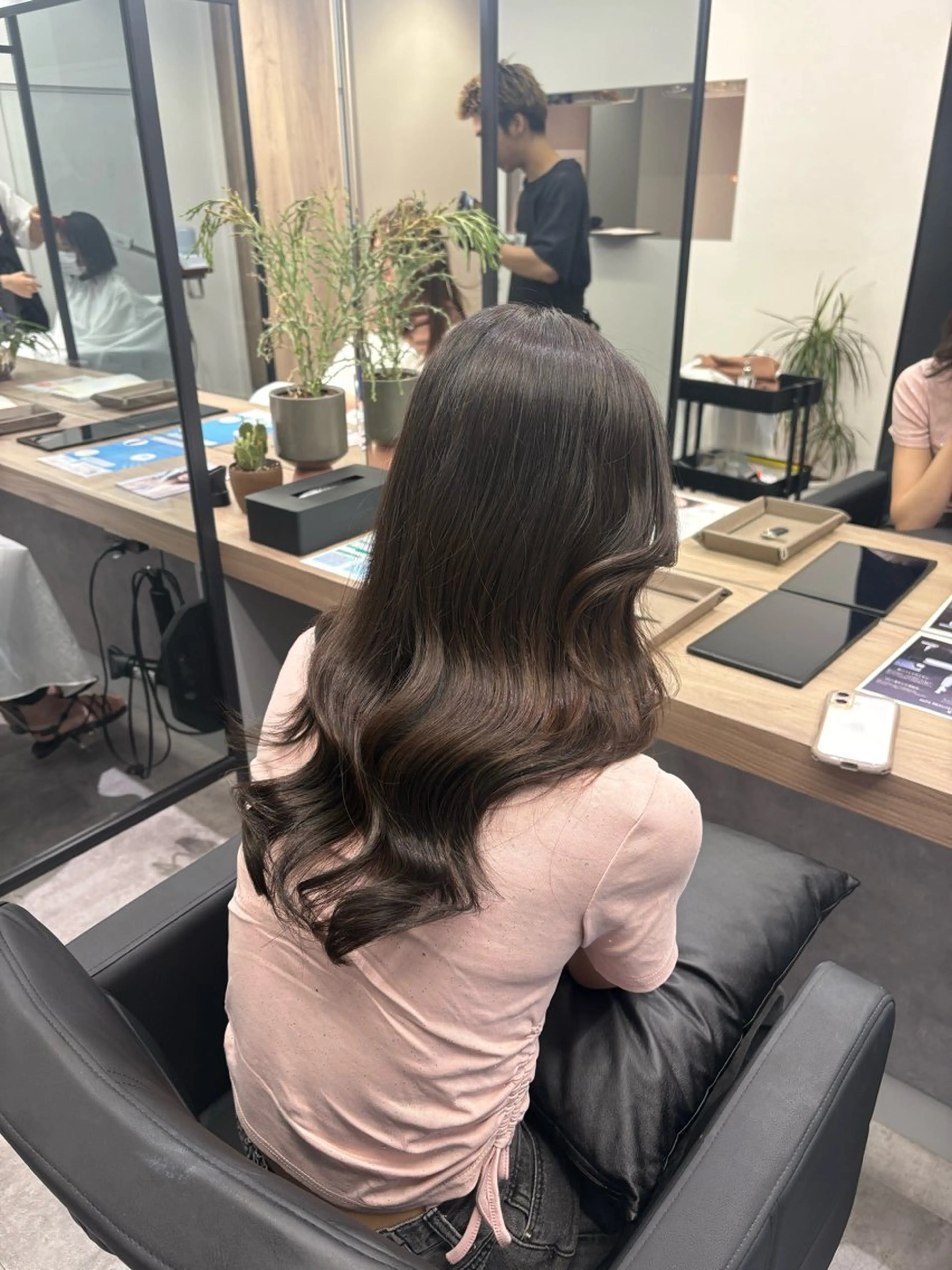 ロング カット COCO .のヘアスタイル