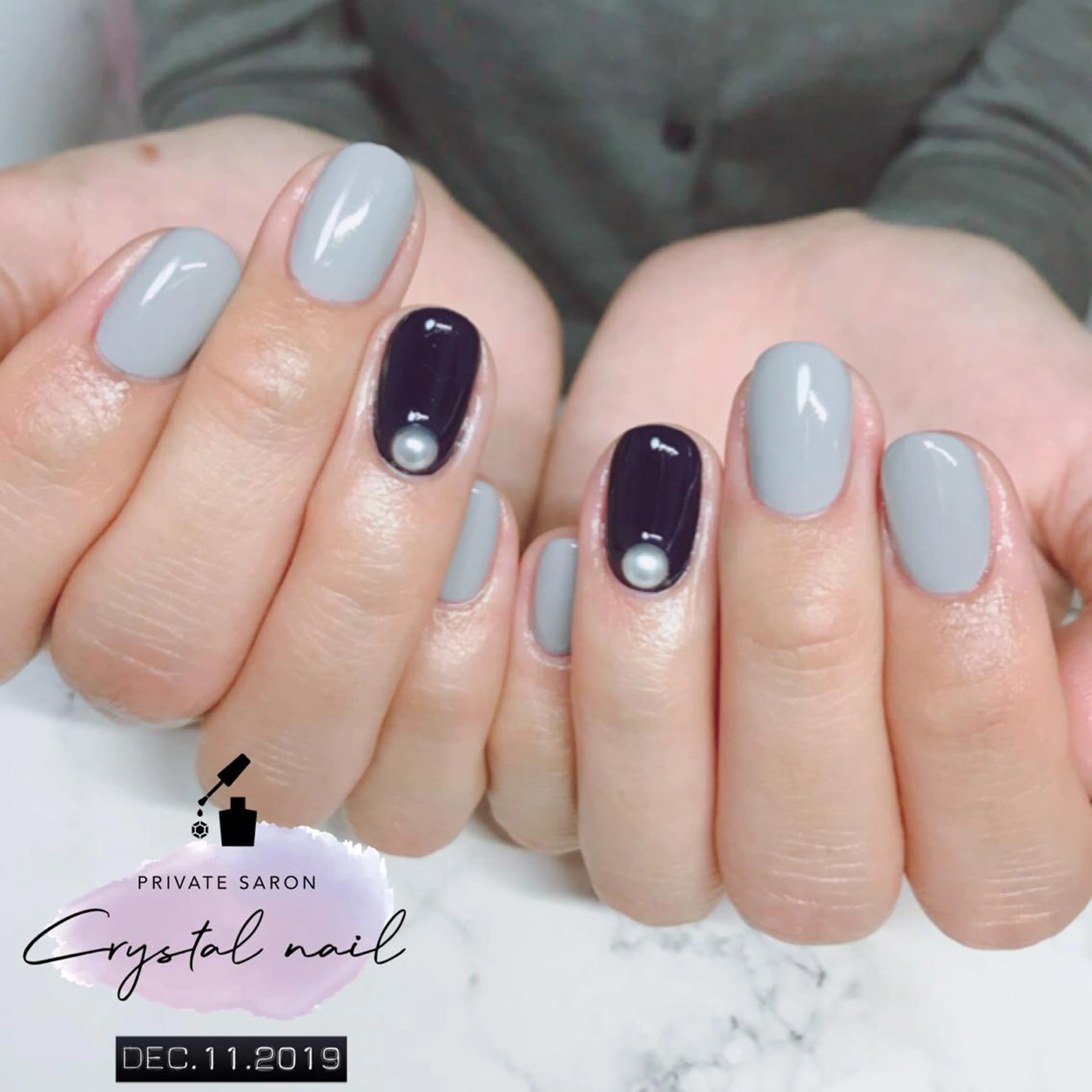 ネイル ワンカラーネイル ハンドネイル SCENERY NAILのネイルデザイン