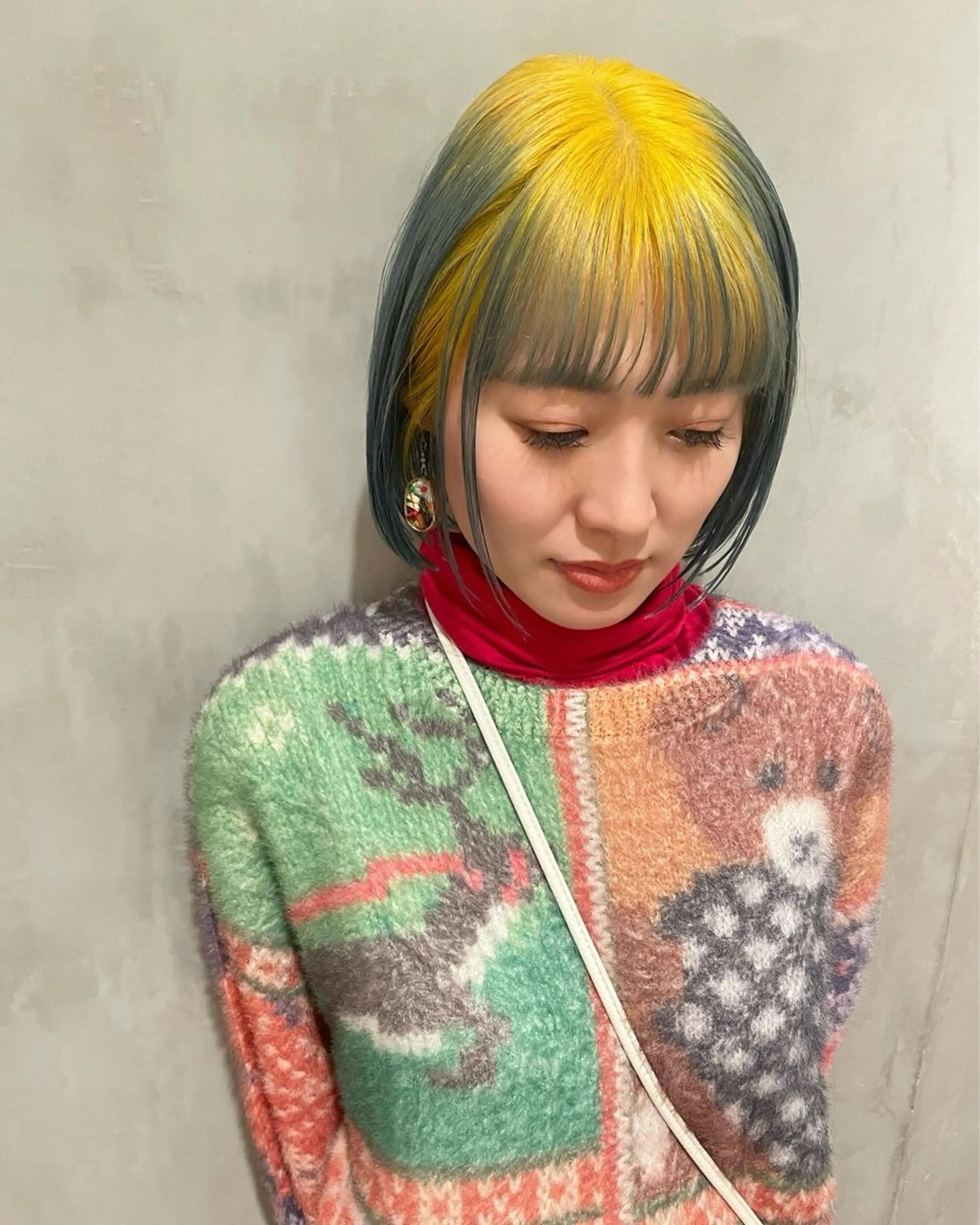 ✂︎ 【3回目以降】何を選択したらいいかわからない複雑なデザインカラーをご希望の方はここから+2stepトリートメントの写真