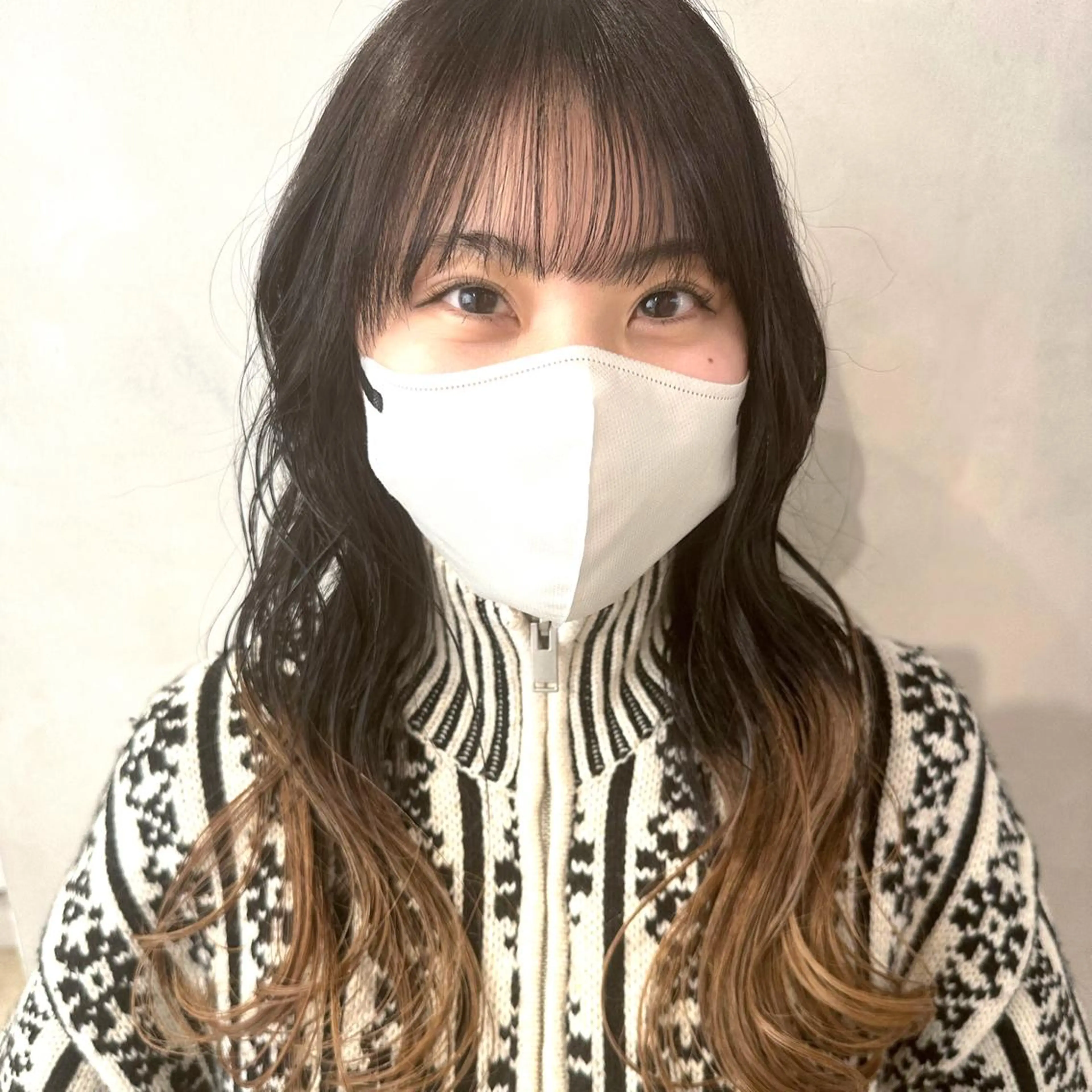 ロング カラー カット ヘアカラー トリートメント デザインカラー/パー マ🦖外岡咲希🦖のヘアスタイル