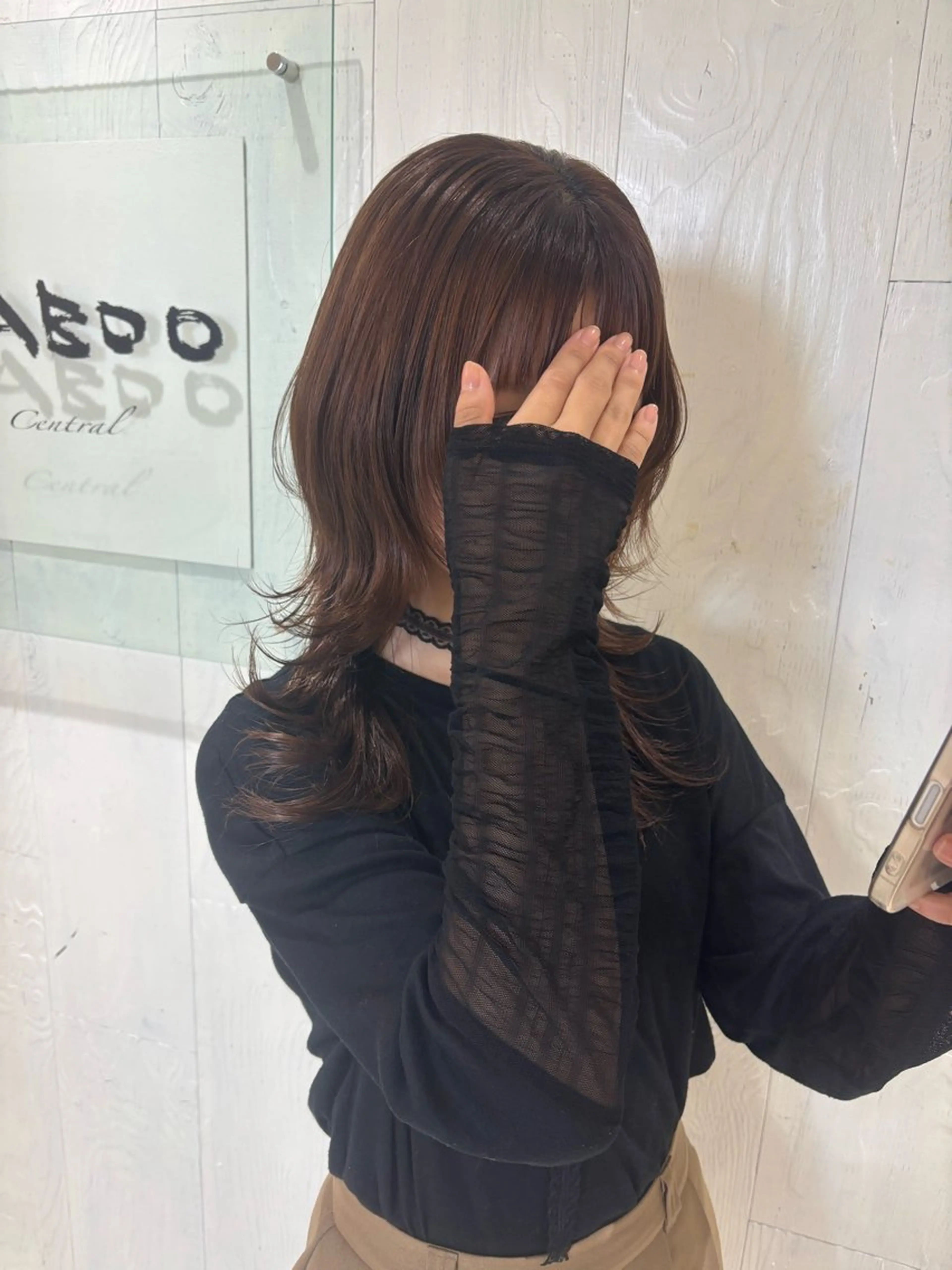 ロング カット トリートメント yui🥀/ボブ /ブリーチなしカラーのヘアスタイル