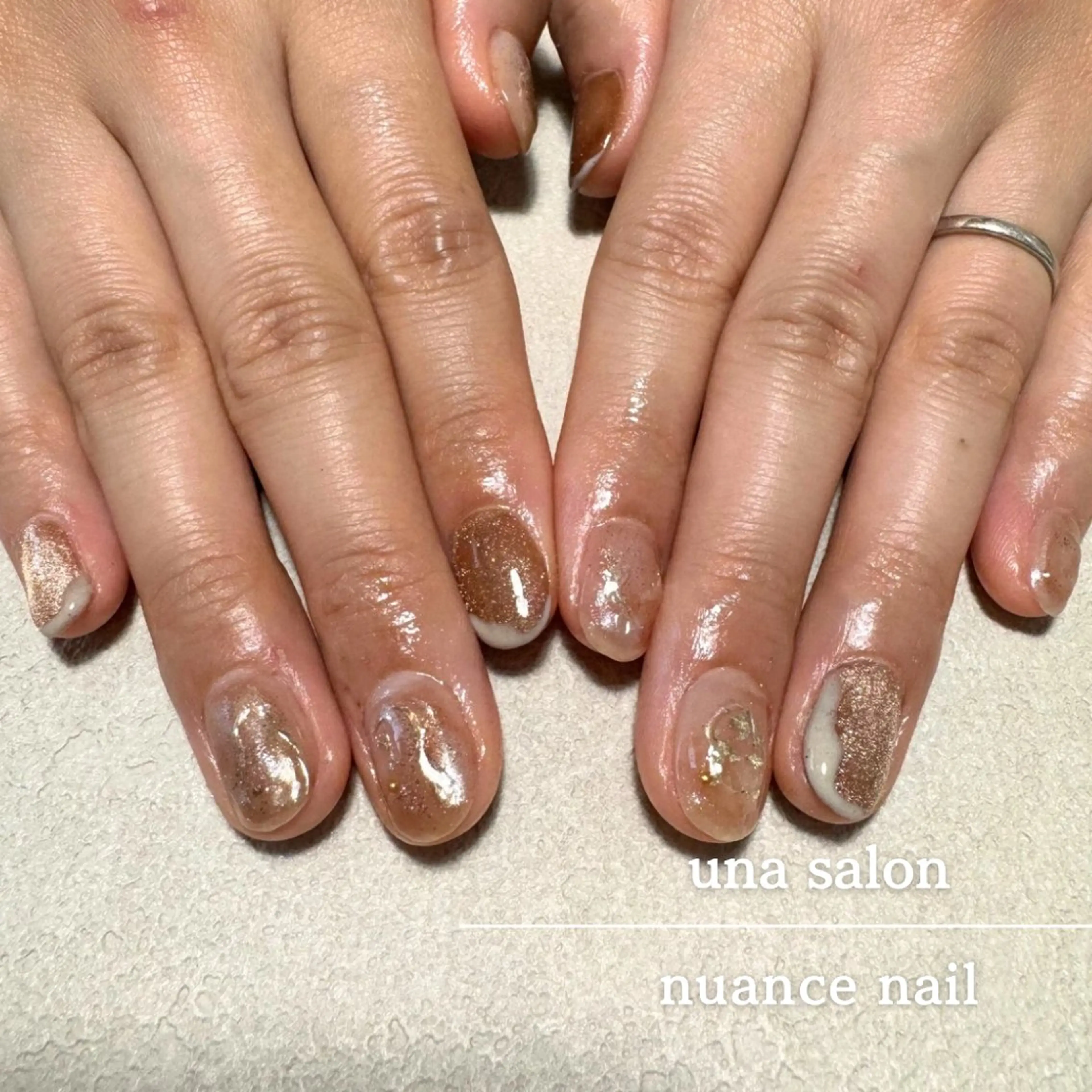 ネイル ハンドネイル フットネイル una salon / ネイル&顔脱毛のネイルデザイン