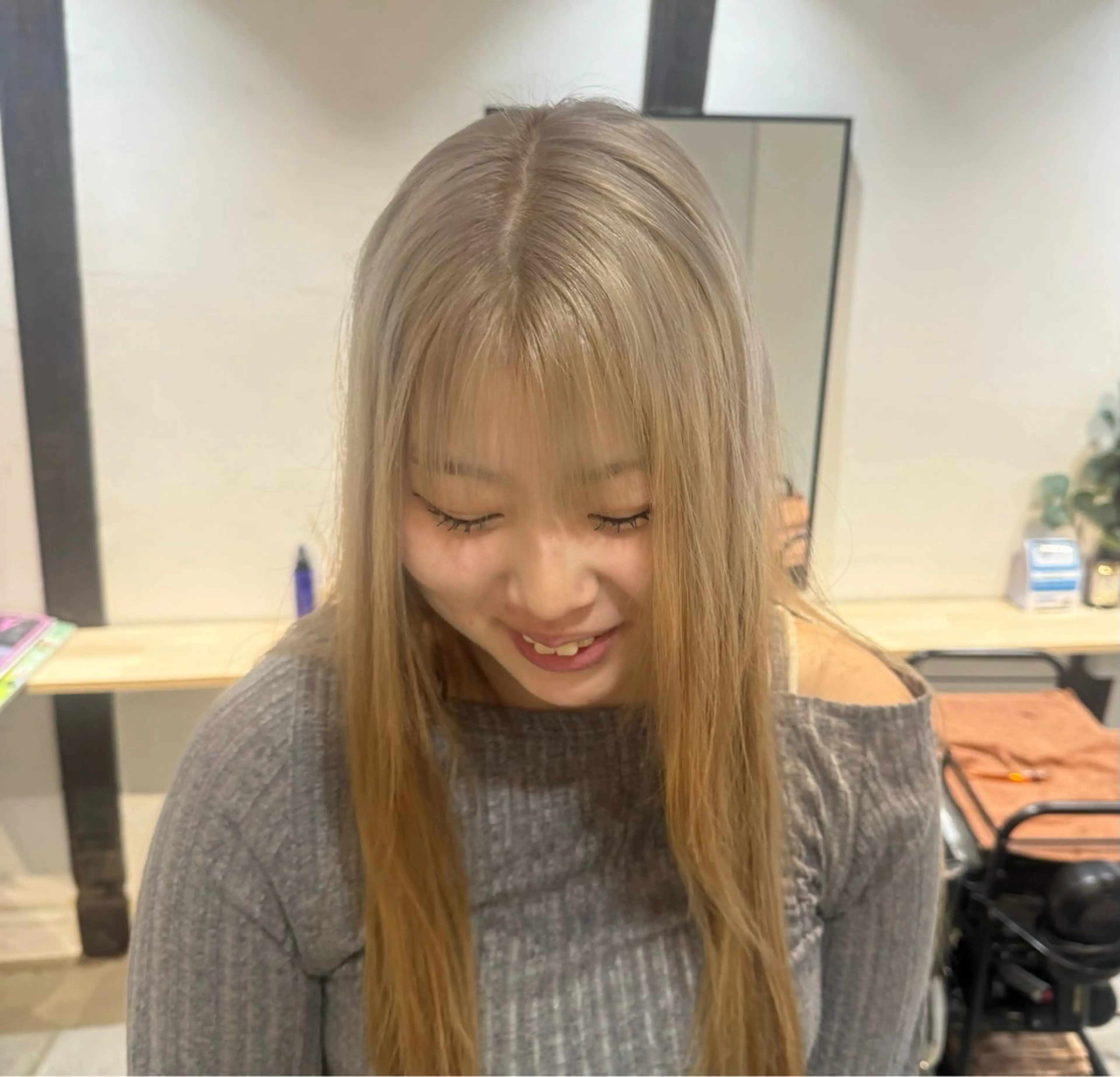 ロング カラー ヘアカラー 艶カラー 🩵NATSUKIのヘアスタイル