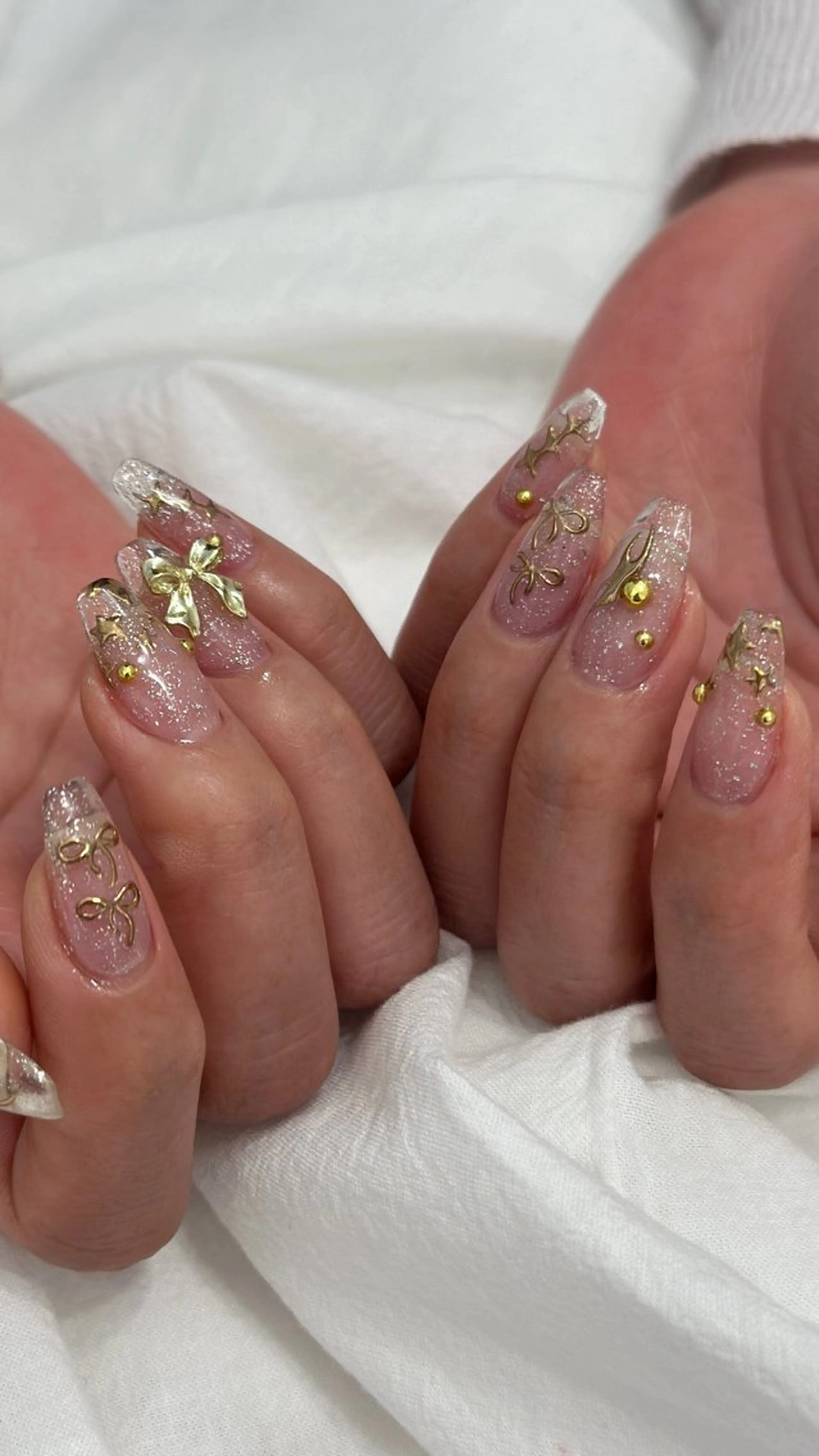 ネイル 長さ出し ハンドネイル w*ange MAOのネイルデザイン