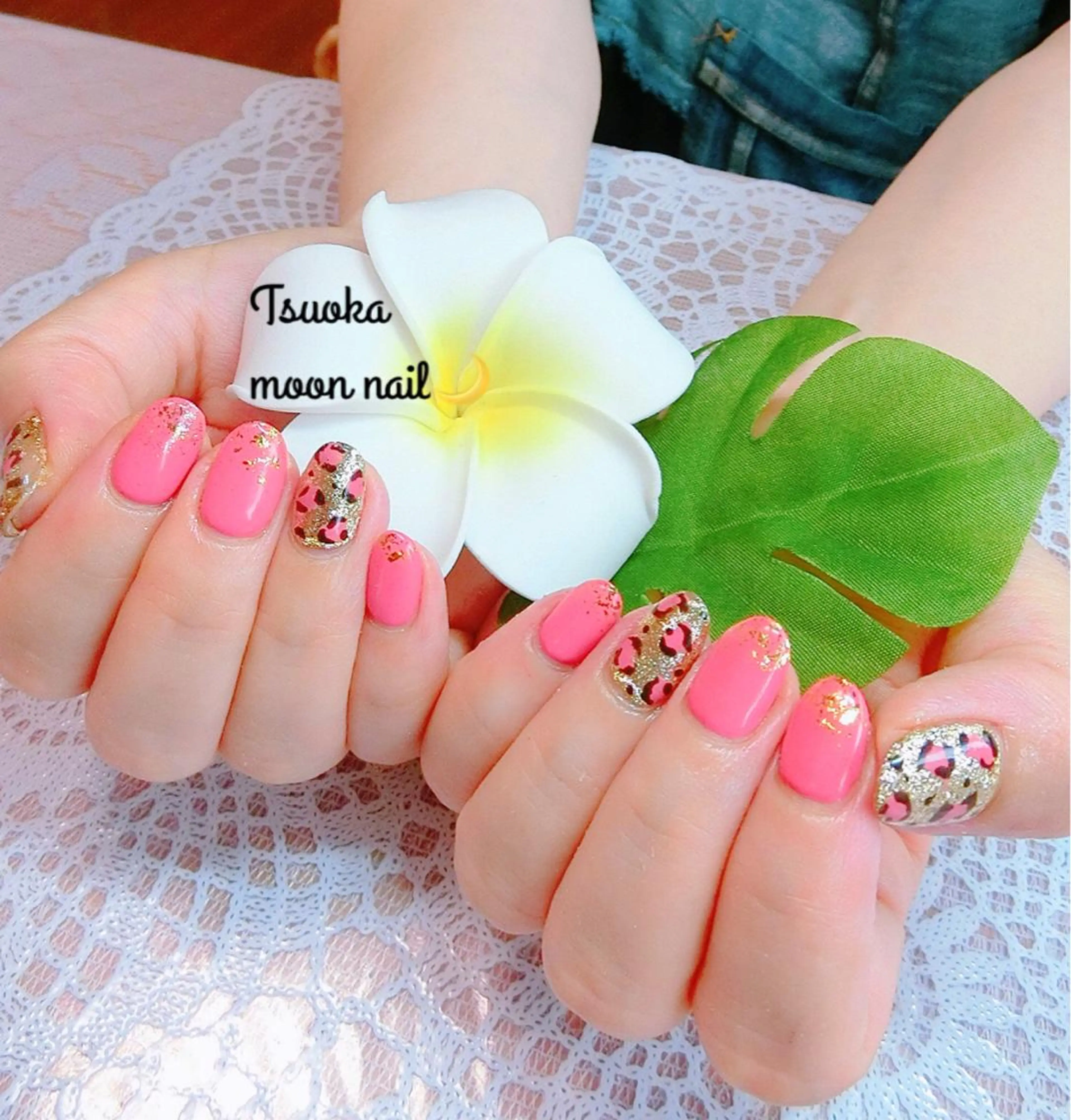 ネイル 🌙都岡 ムーンネイルのネイルデザイン
