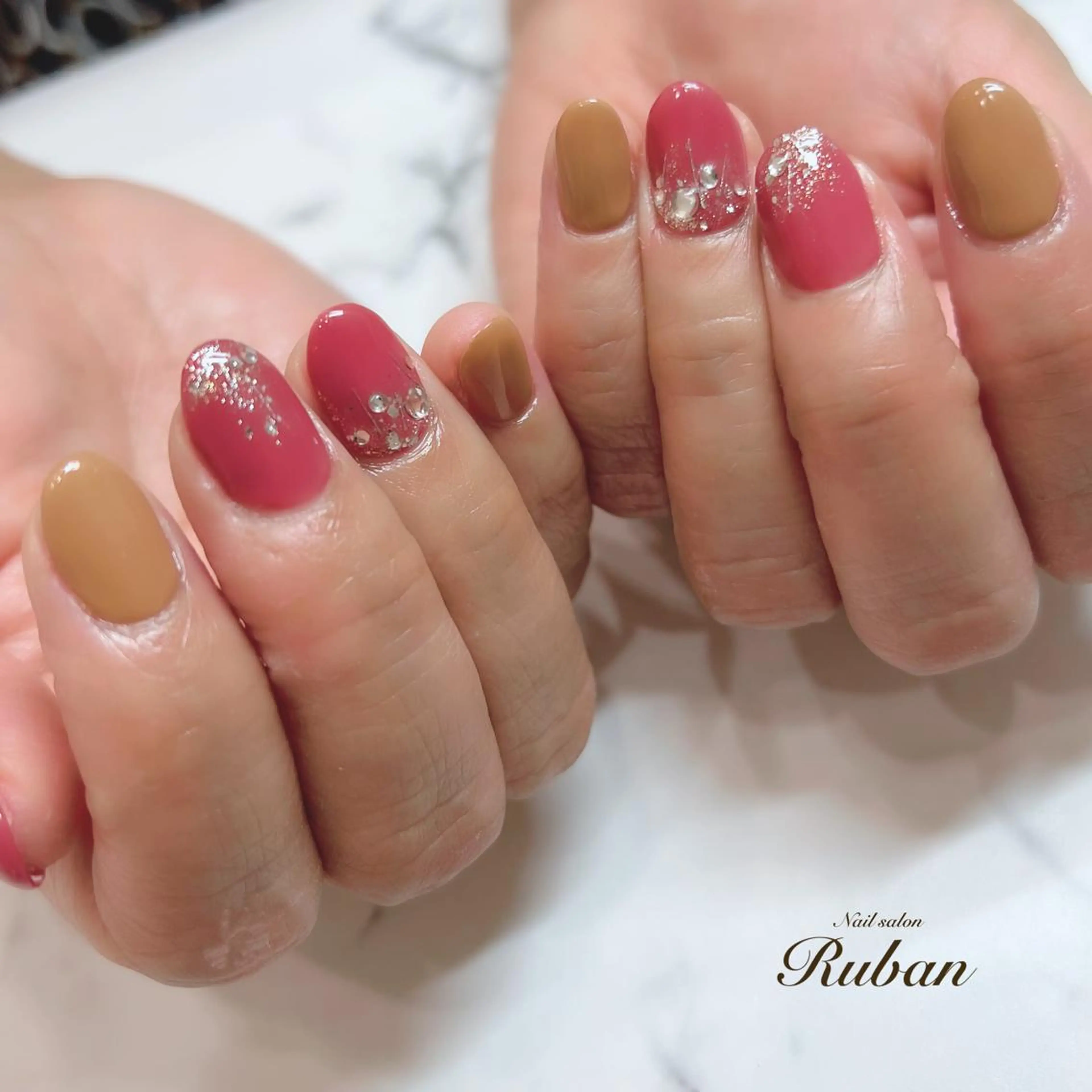 ネイル シンプルネイル Nail salon Rubanのネイルデザイン